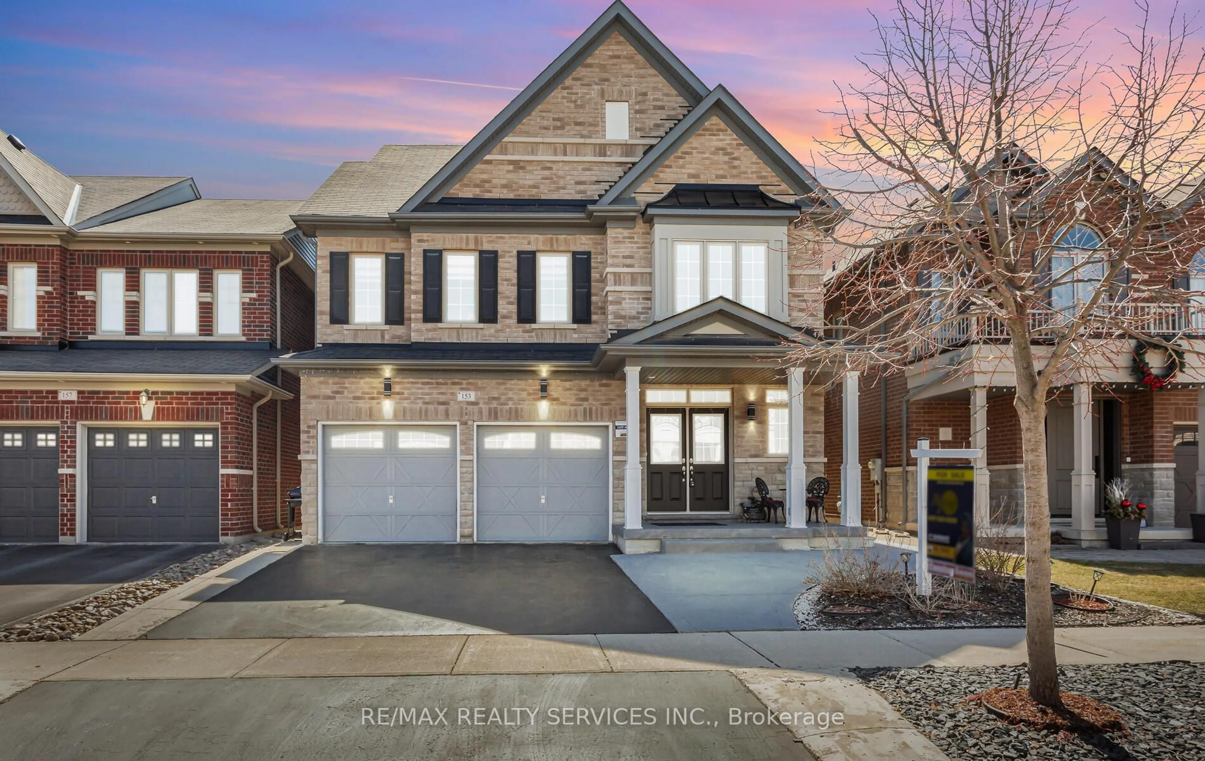 Home with brick exterior material, street for 153 Algoma Dr, Vaughan Ontario L4H 4H1