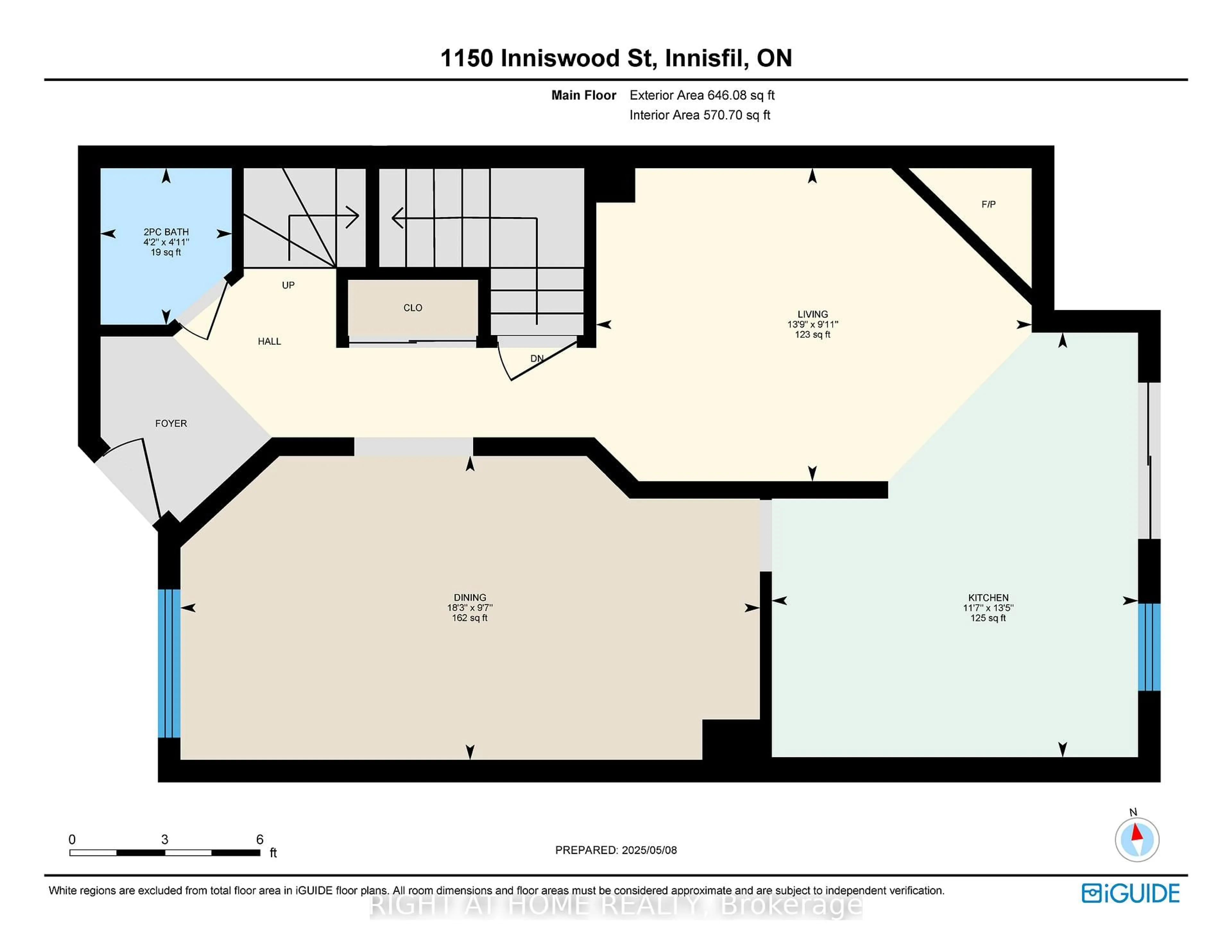 Floor plan for 1150 Inniswood St, Innisfil Ontario L9S 1X9