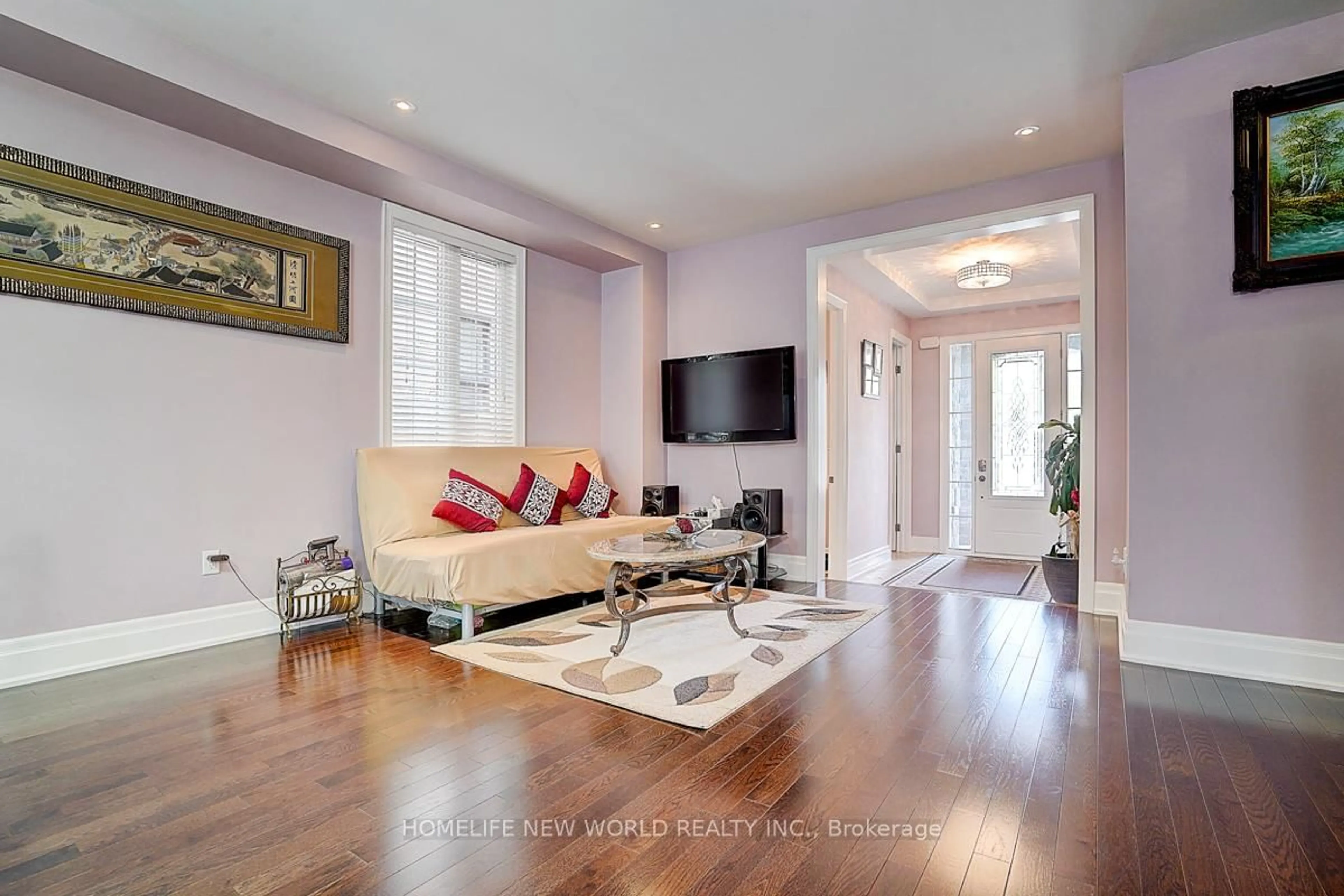 Living room with furniture, unknown for 123 Fitzmaurice Dr, Vaughan Ontario L6A 4X2