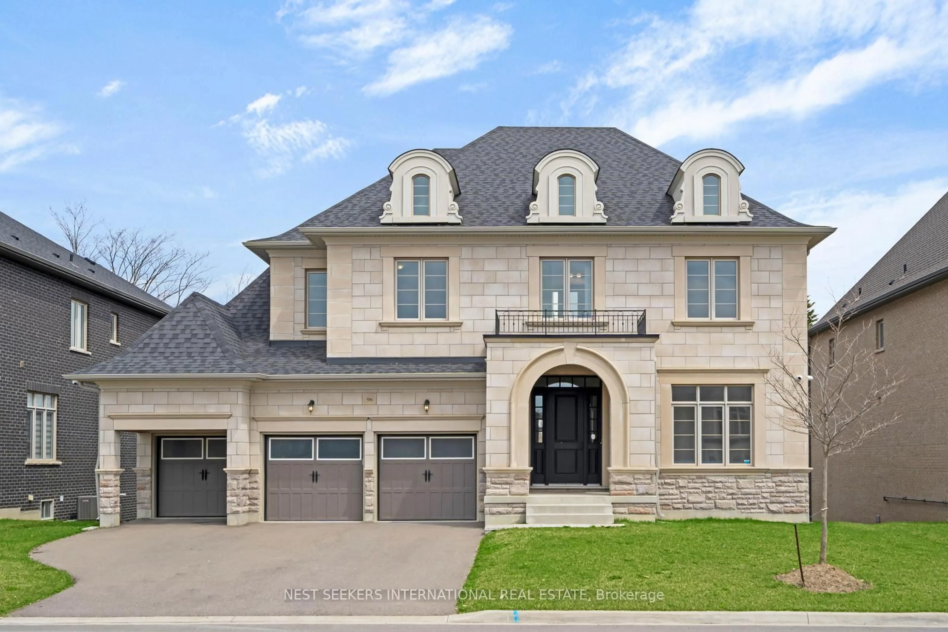 Home with brick exterior material, street for 96 Stokes Dr, King Ontario L7B 0P8
