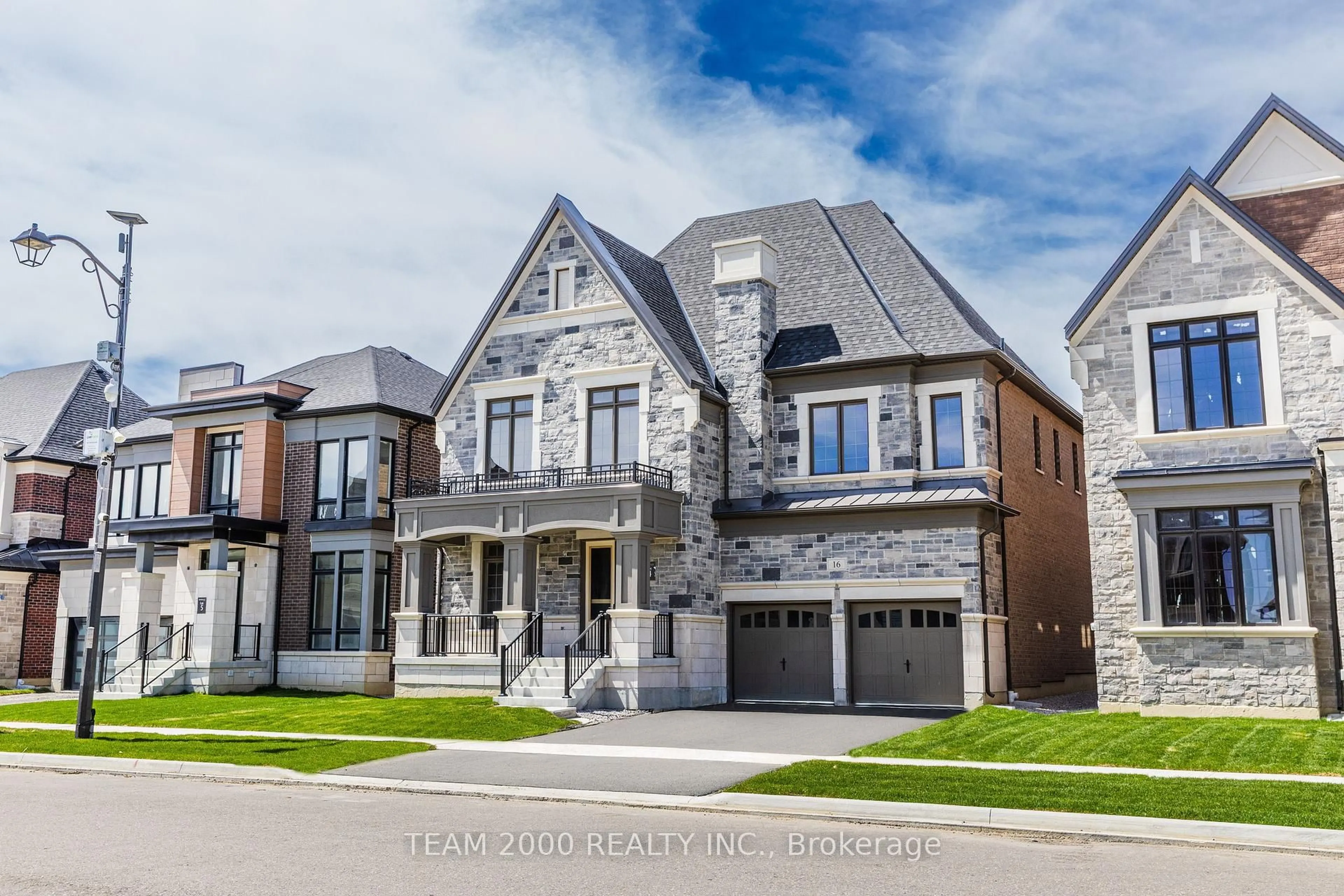 Home with brick exterior material, street for 16 Arbordale Dr, Vaughan Ontario L3L 0B5