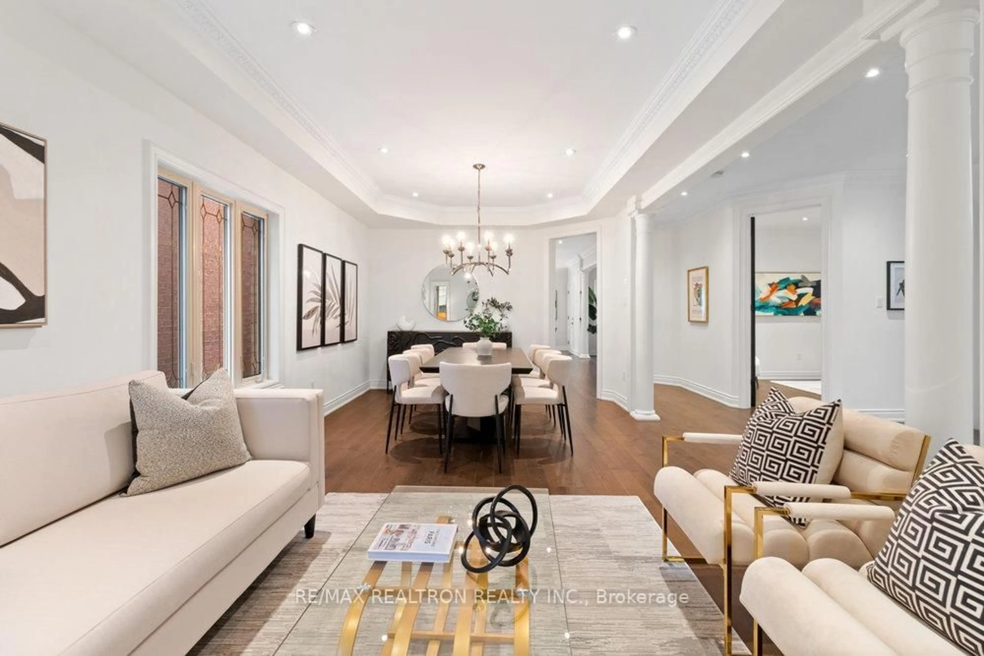 Living room with furniture, unknown for 126 Ner Israel Dr, Vaughan Ontario L4J 9L1