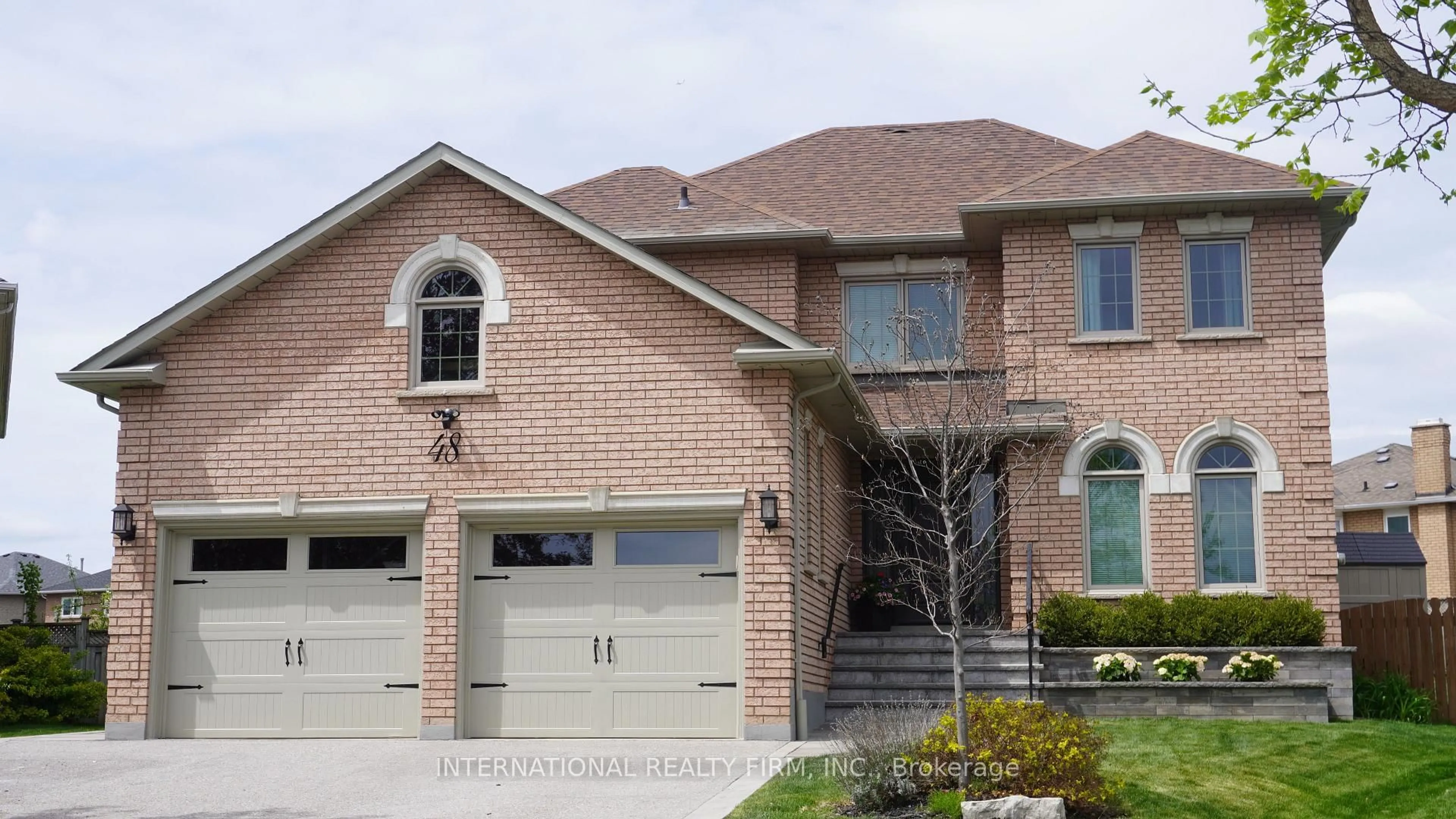 Home with brick exterior material, street for 48 Gaetano Crt, Vaughan Ontario L4H 1E2