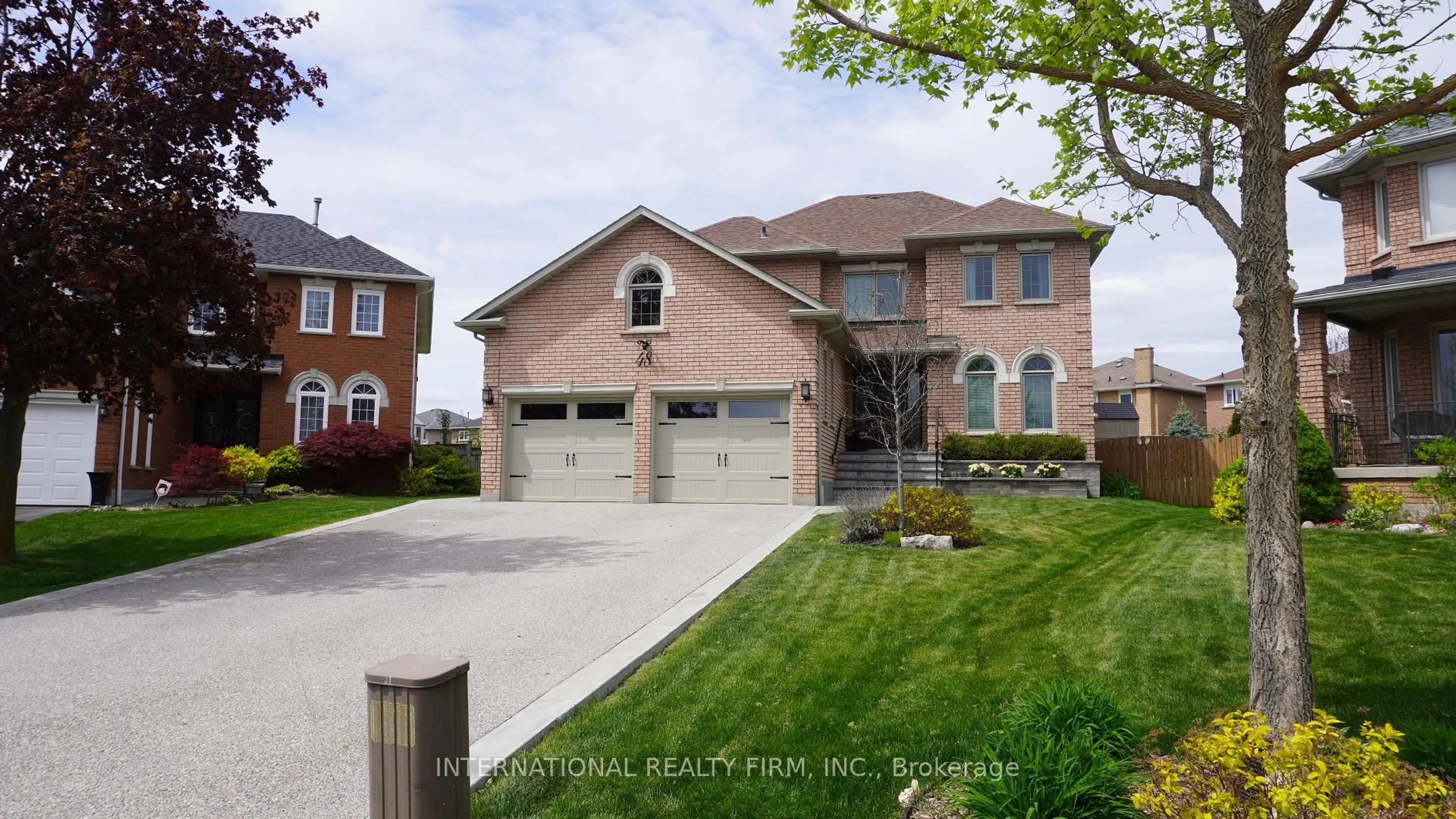 Home with brick exterior material, street for 48 Gaetano Crt, Vaughan Ontario L4H 1E2