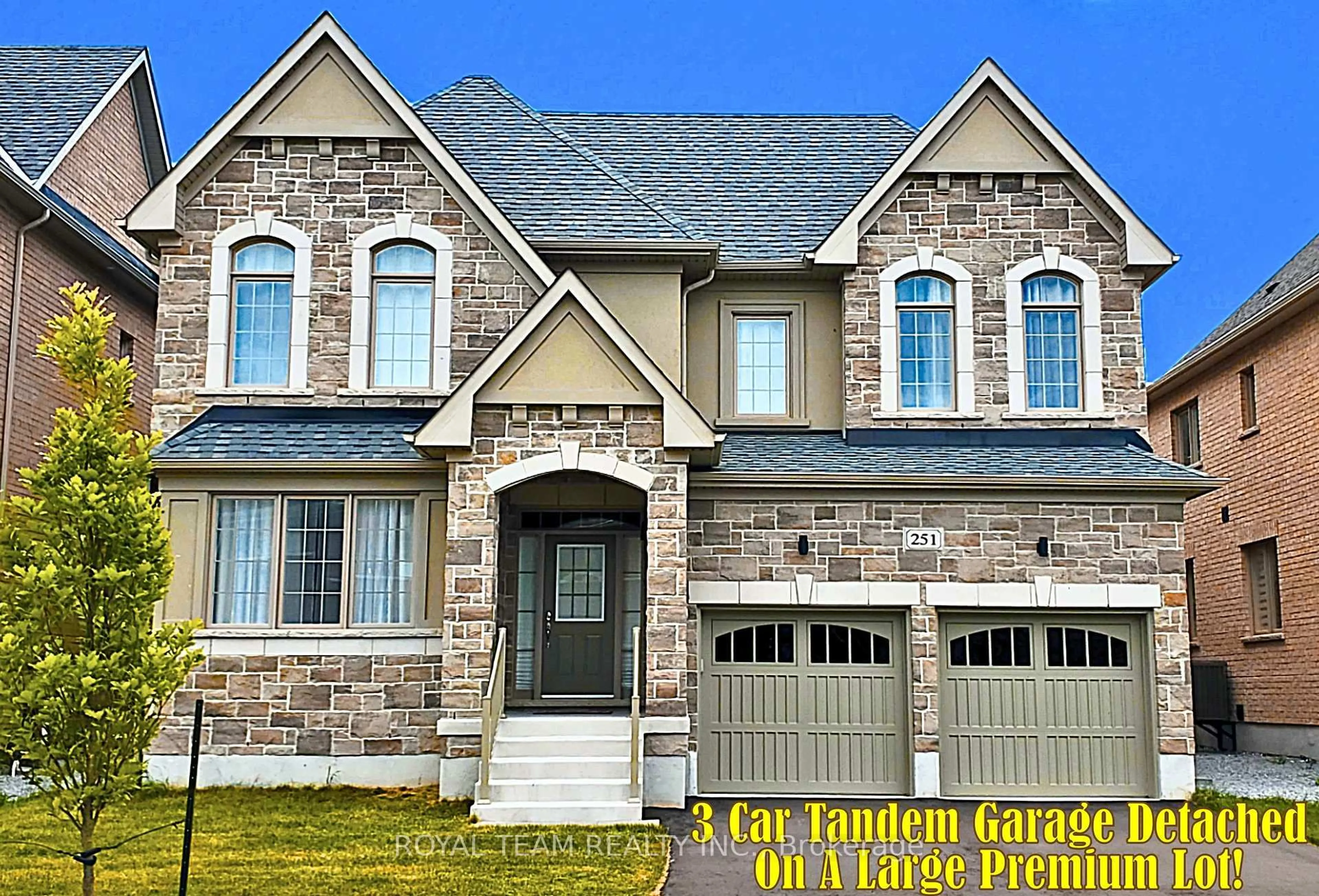 Home with brick exterior material, street for 251 Danny Wheeler Blvd, Georgina Ontario L4P 0J9