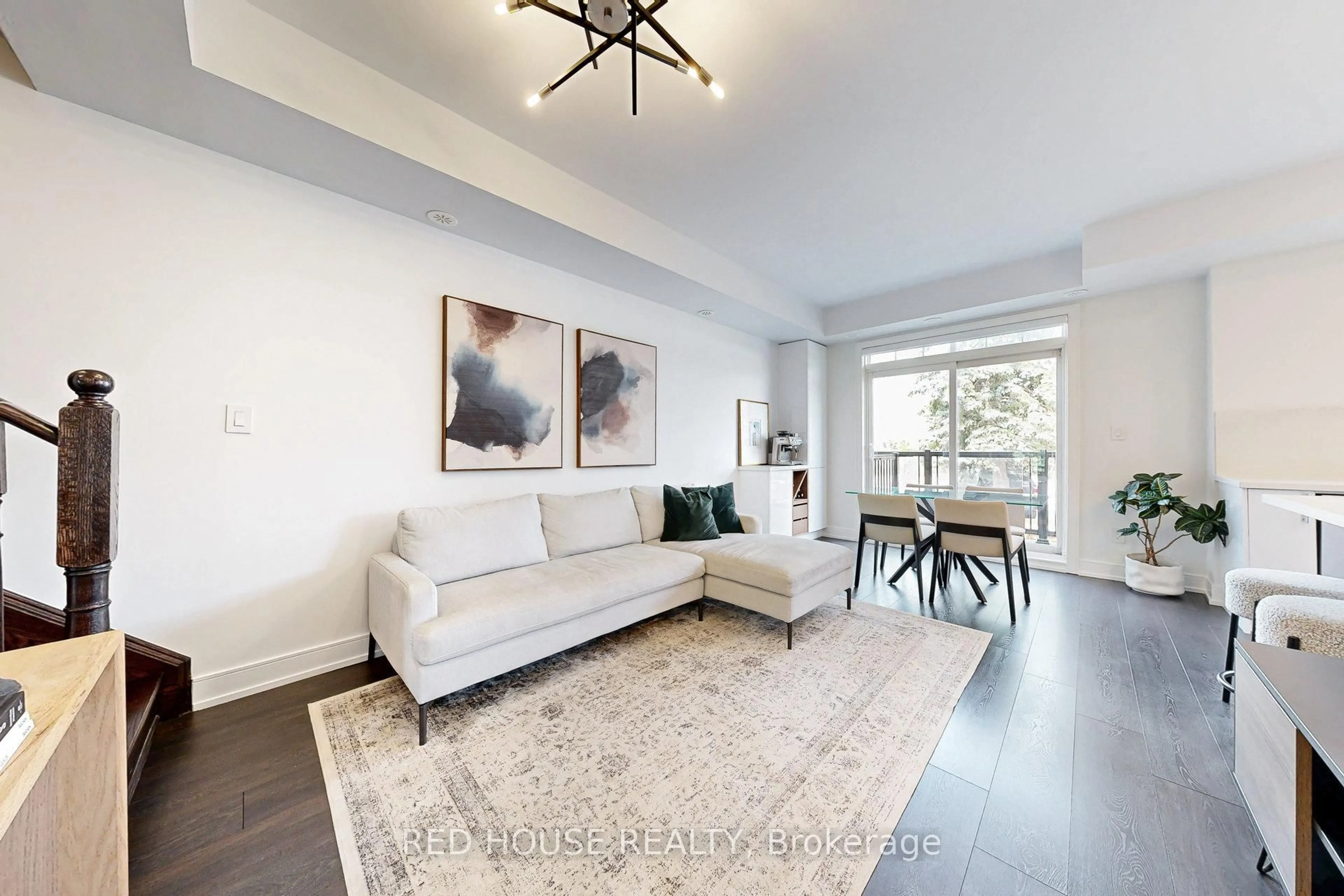 Living room with furniture, unknown for 196 Pine Grove Rd #22, Vaughan Ontario L4L 0H8