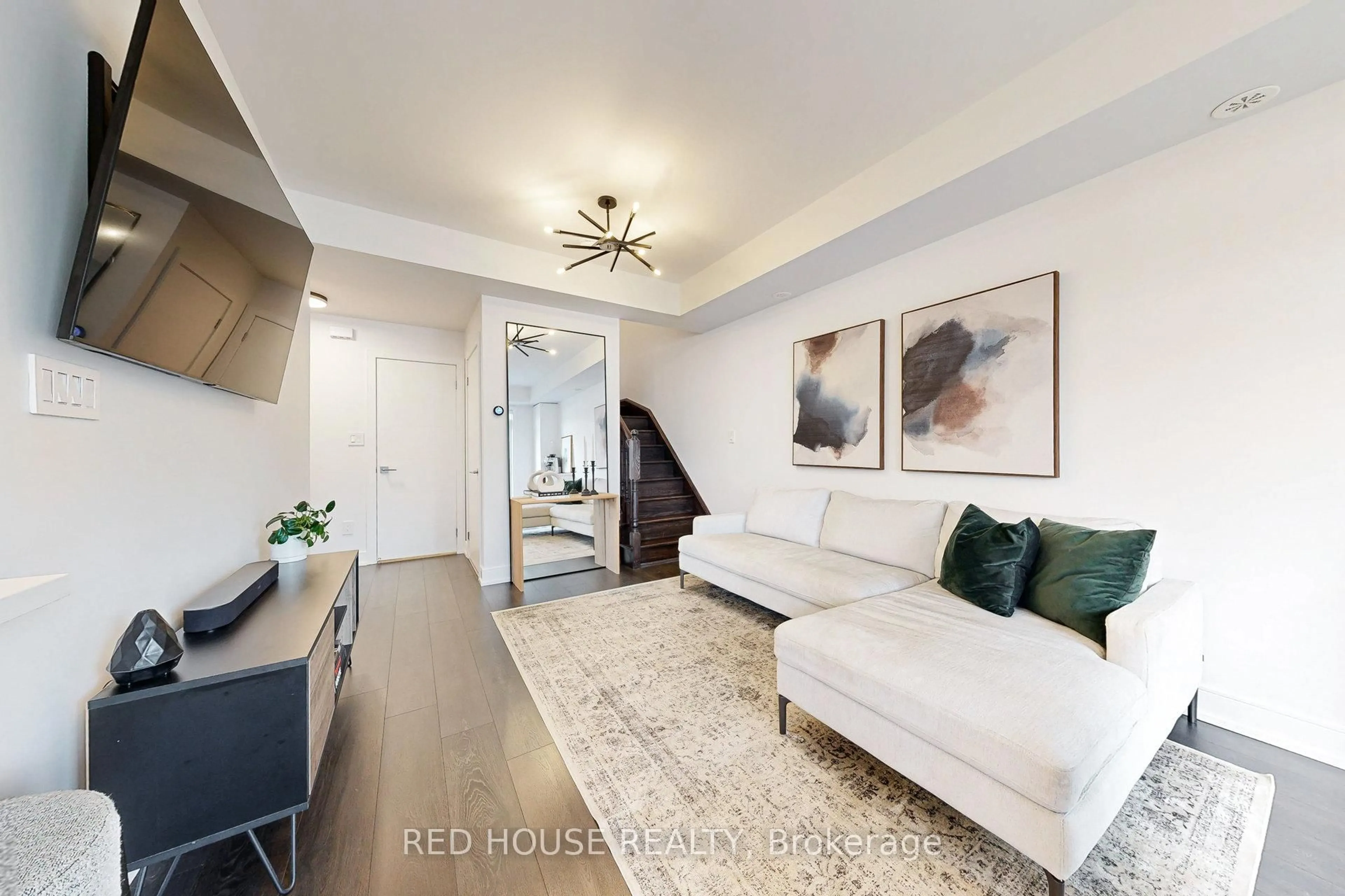 Living room with furniture, unknown for 196 Pine Grove Rd #22, Vaughan Ontario L4L 0H8
