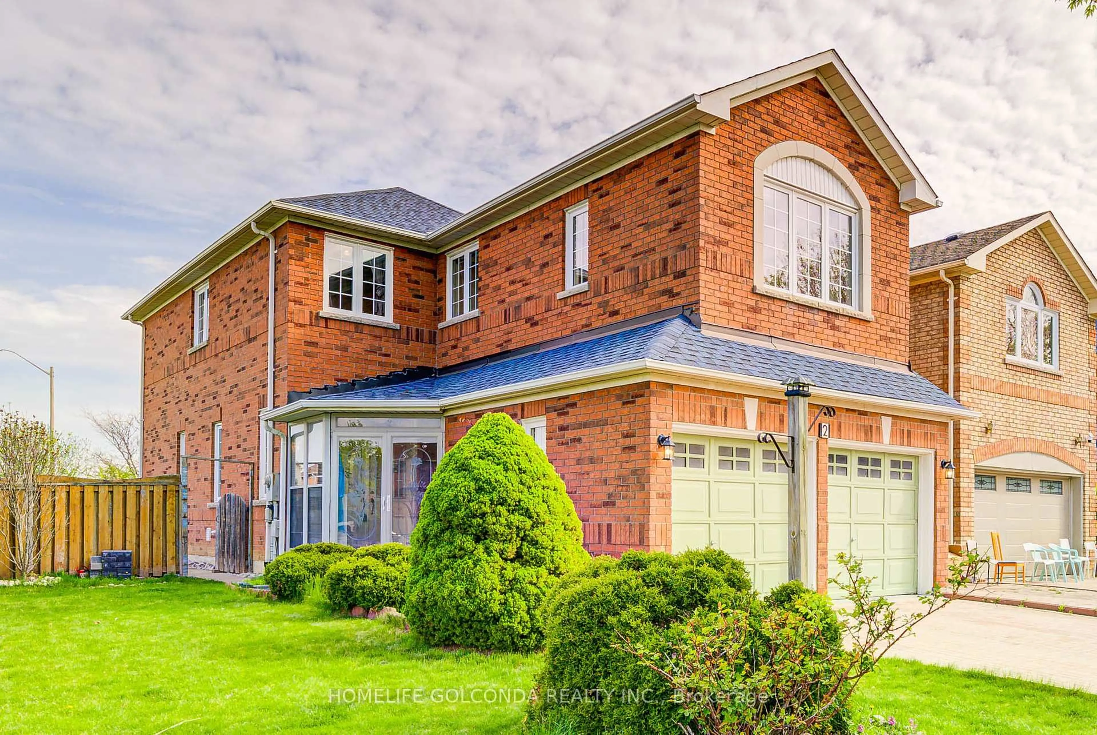 Home with brick exterior material, street for 2 Eastpine Dr, Markham Ontario L3R 4Z2