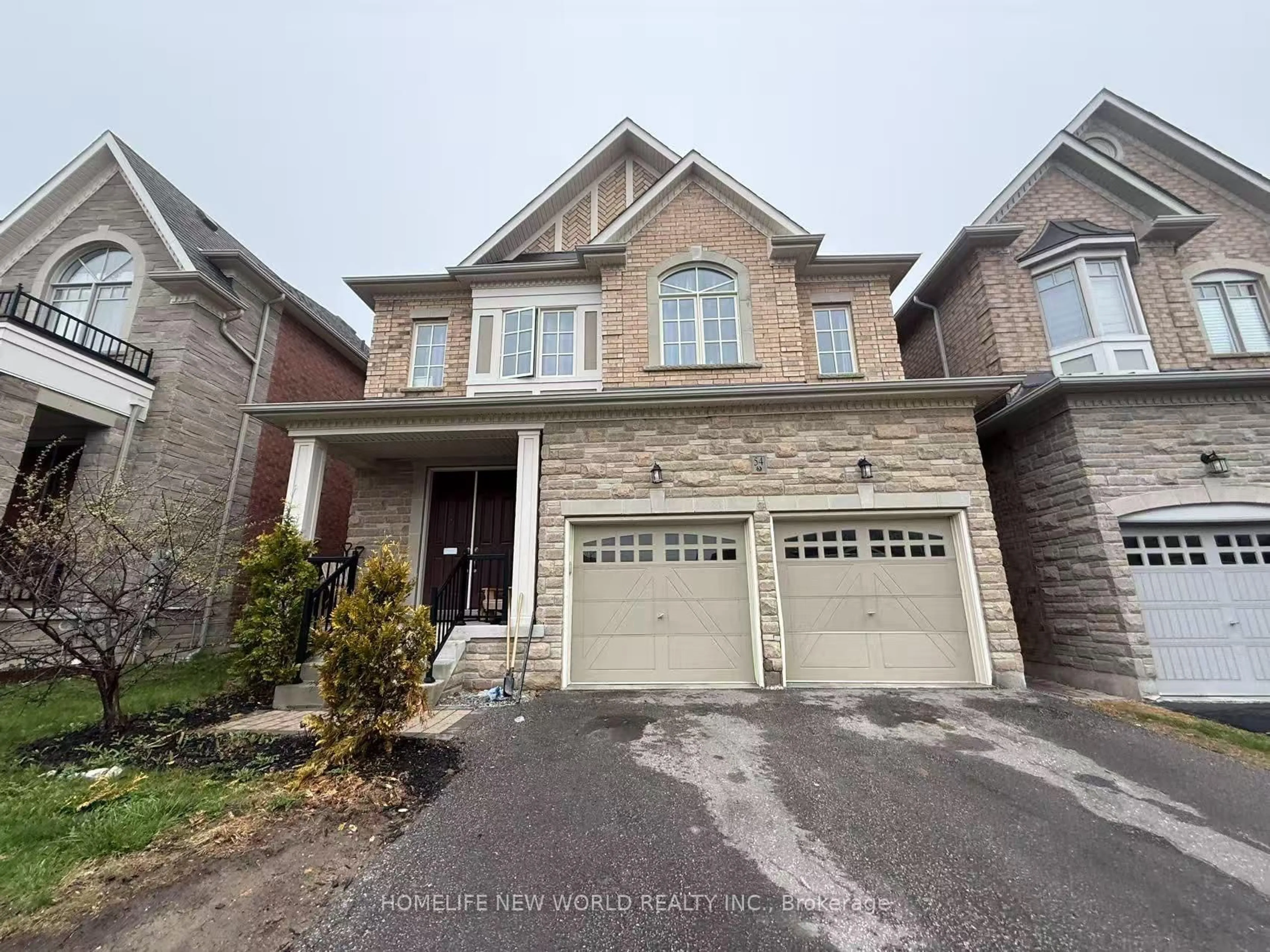 Home with brick exterior material, street for 54 Thornapple Lane, Richmond Hill Ontario L4E 1E7