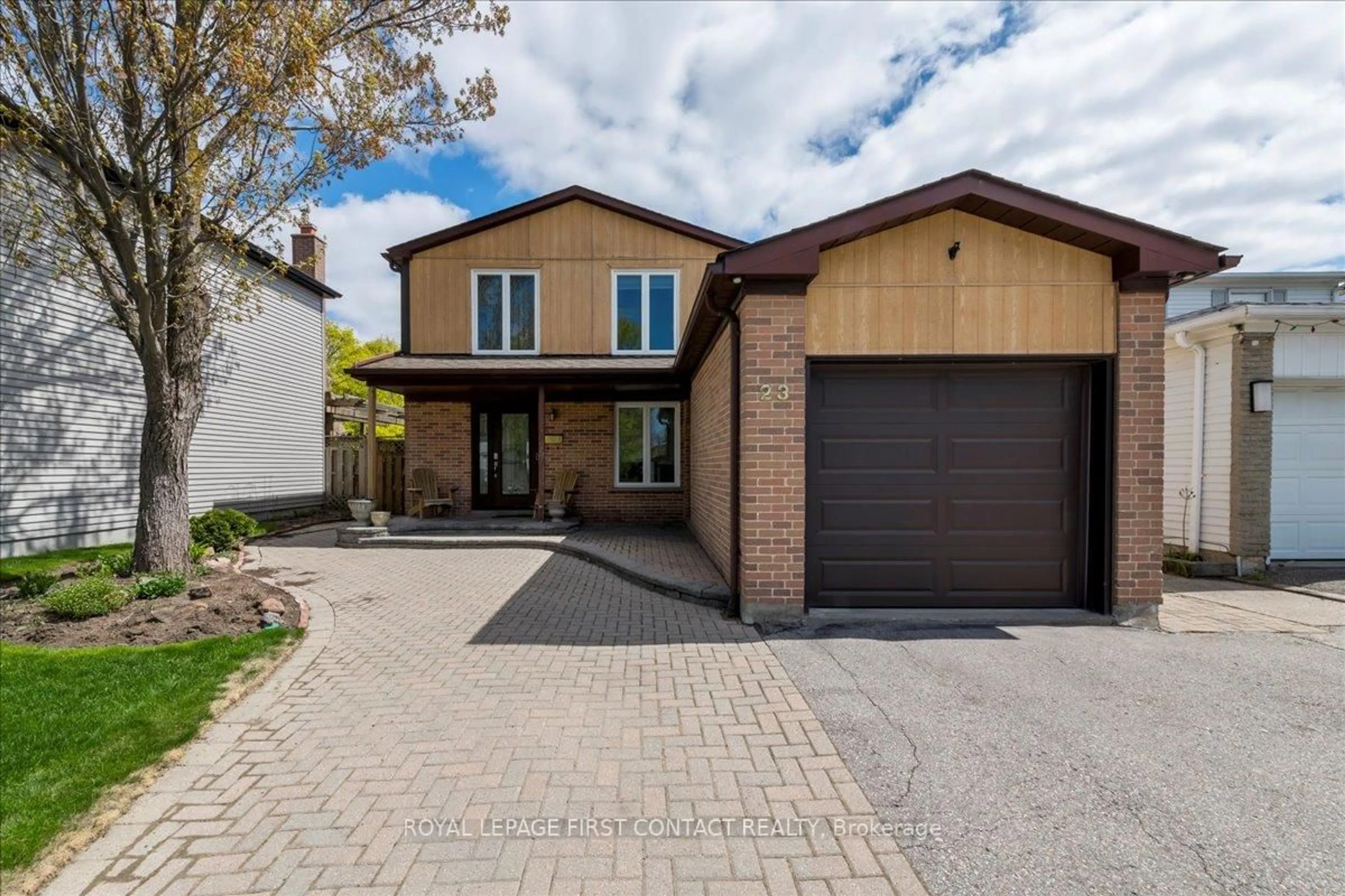 Home with brick exterior material, street for 23 Merrylynn Dr, Richmond Hill Ontario L4C 5B1