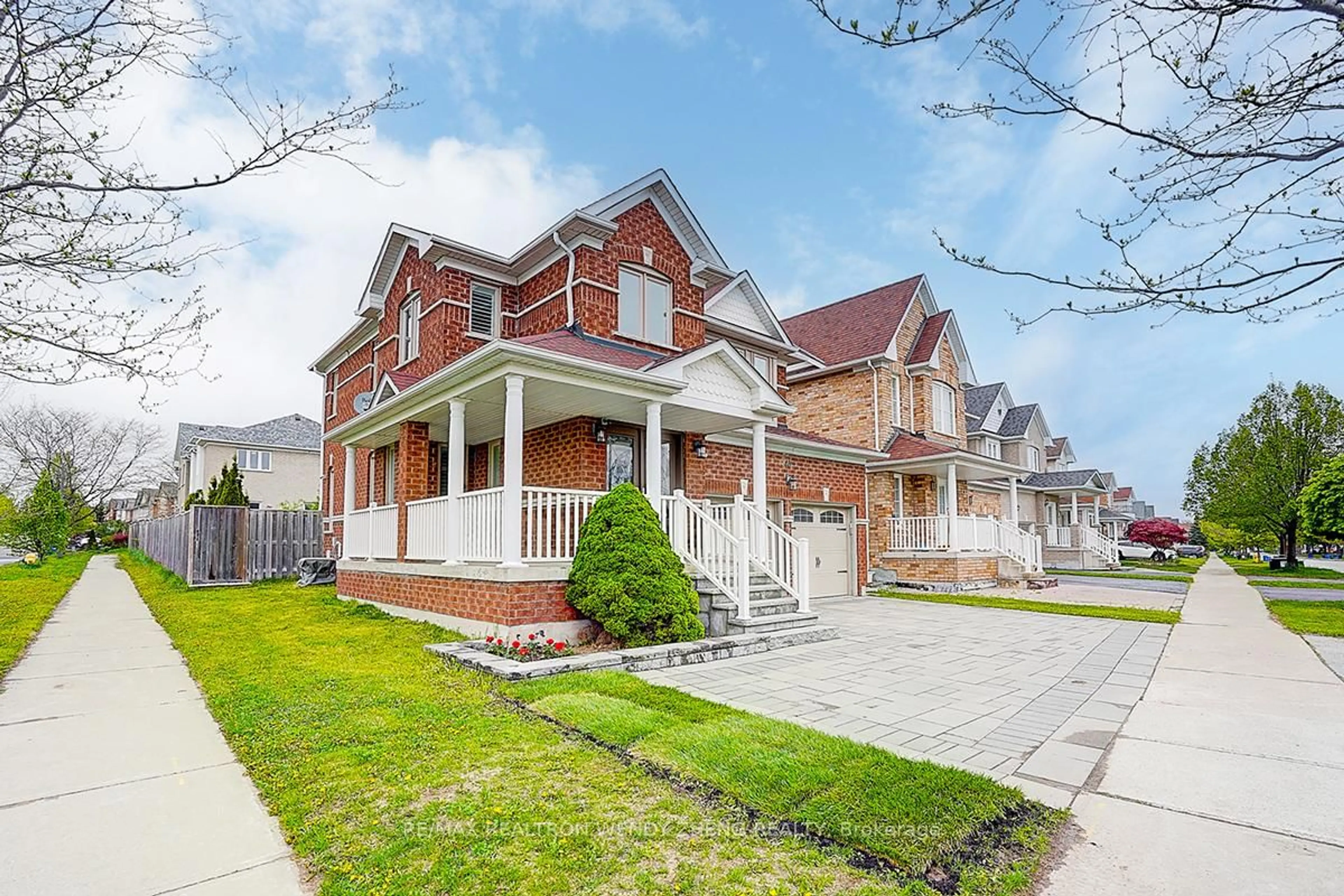 Home with brick exterior material, street for 46 Ian Baron Ave, Markham Ontario L3R 4R2