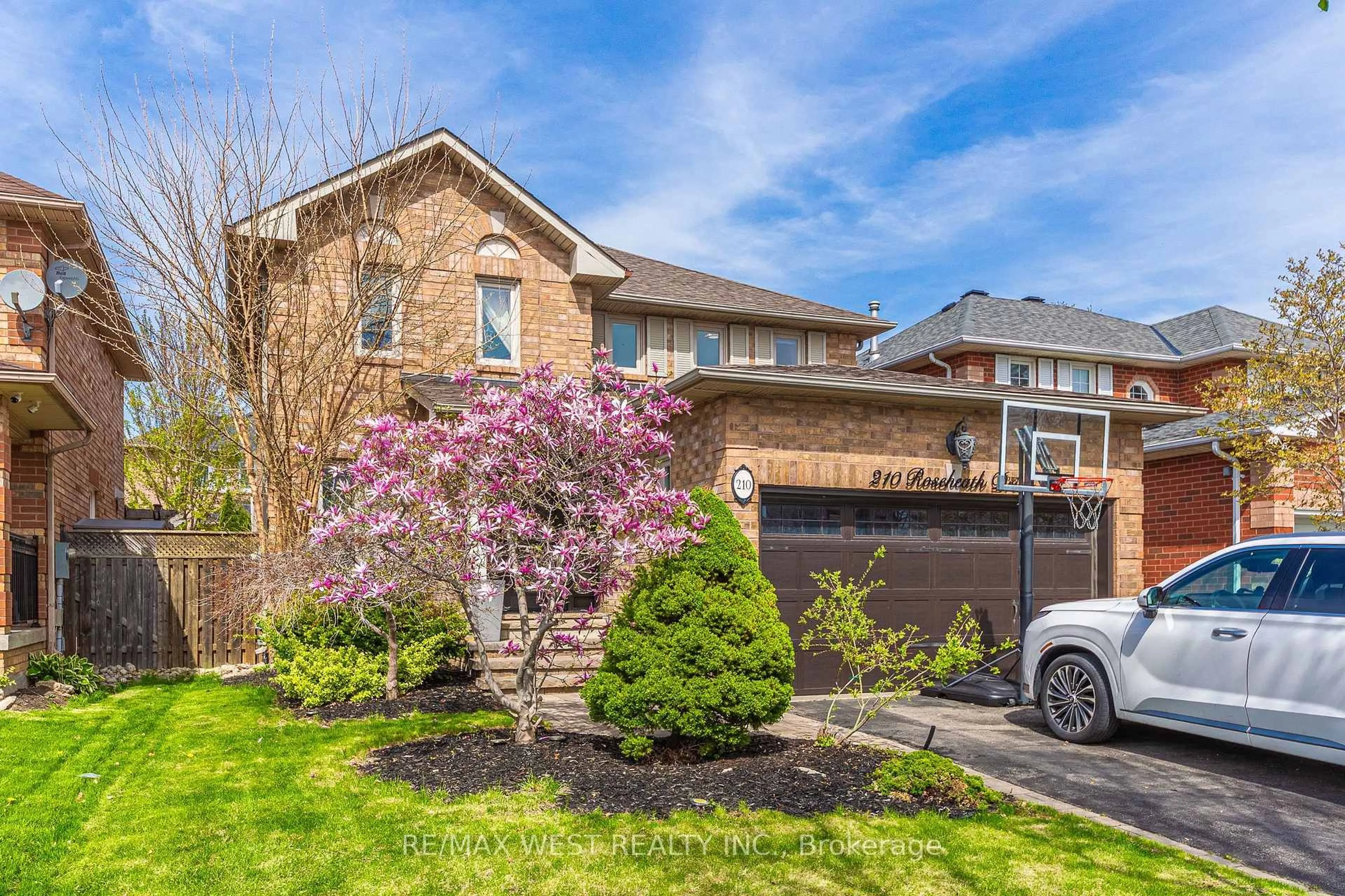 Home with brick exterior material, street for 210 Roseheath Dr, Vaughan Ontario L6A 2A3