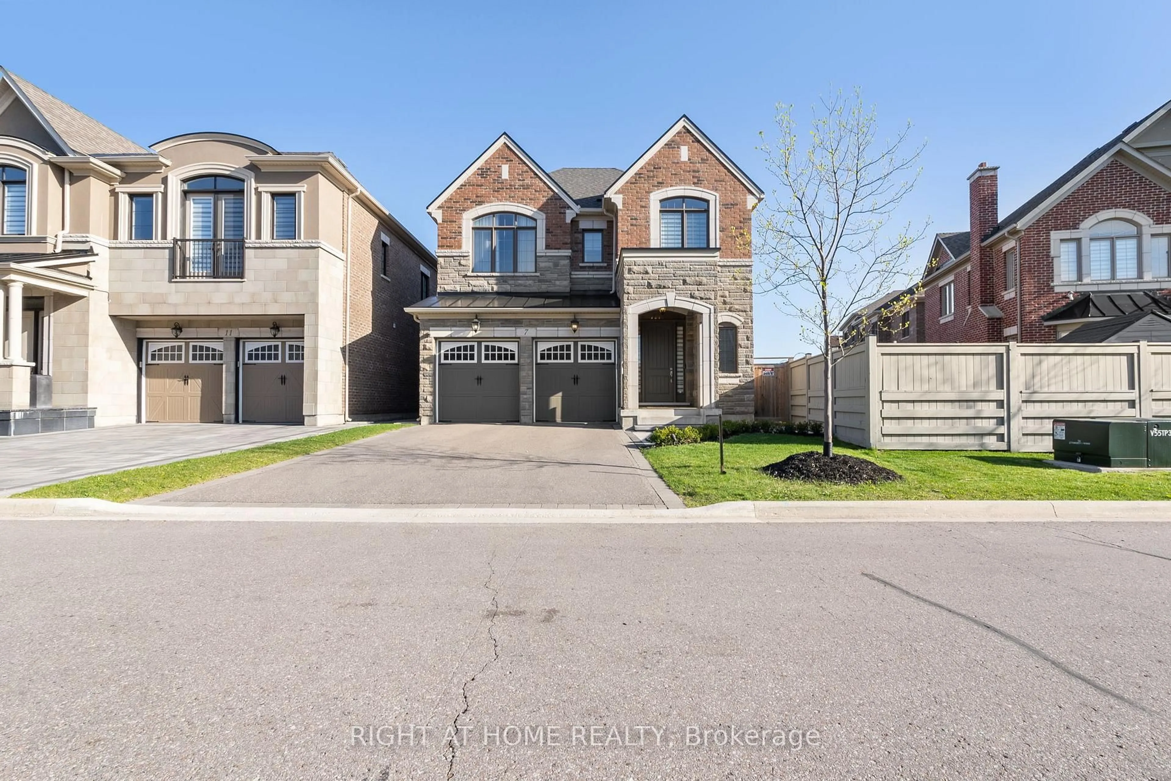 Home with brick exterior material, street for 7 Hugh Mccutcheon Way, Vaughan Ontario L4H 4S8