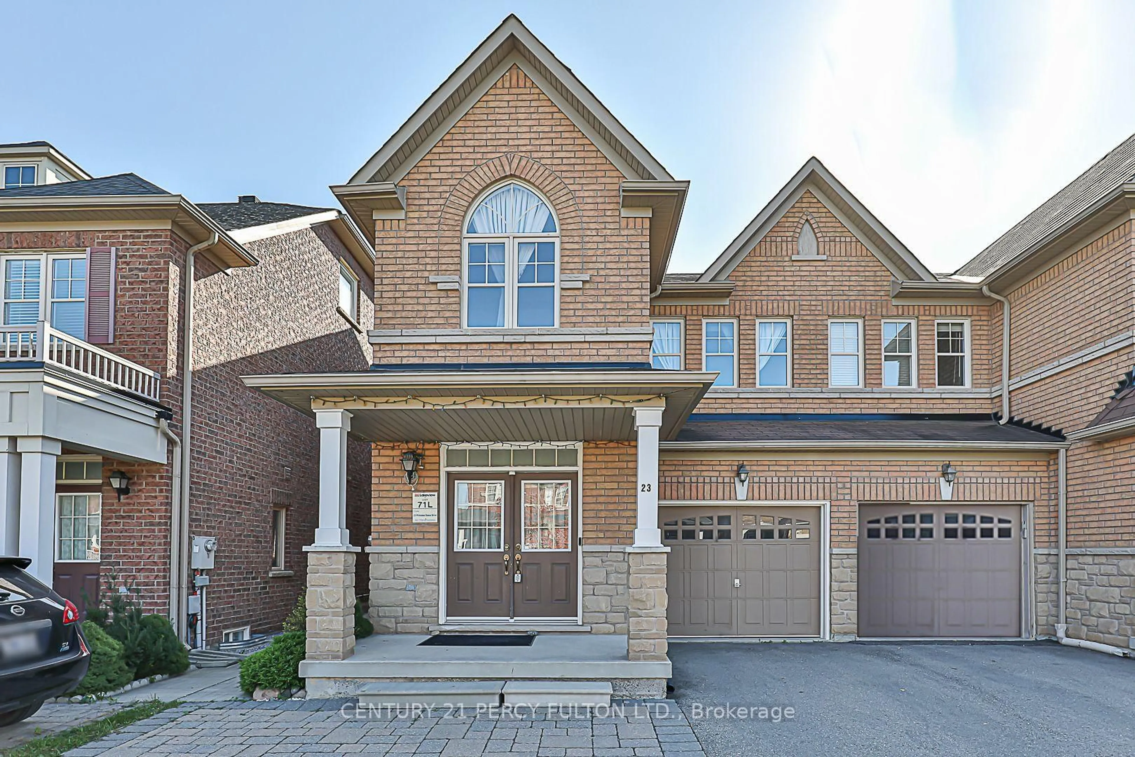 Home with brick exterior material, street for 23 Princess Diana Dr, Markham Ontario L6C 0G8