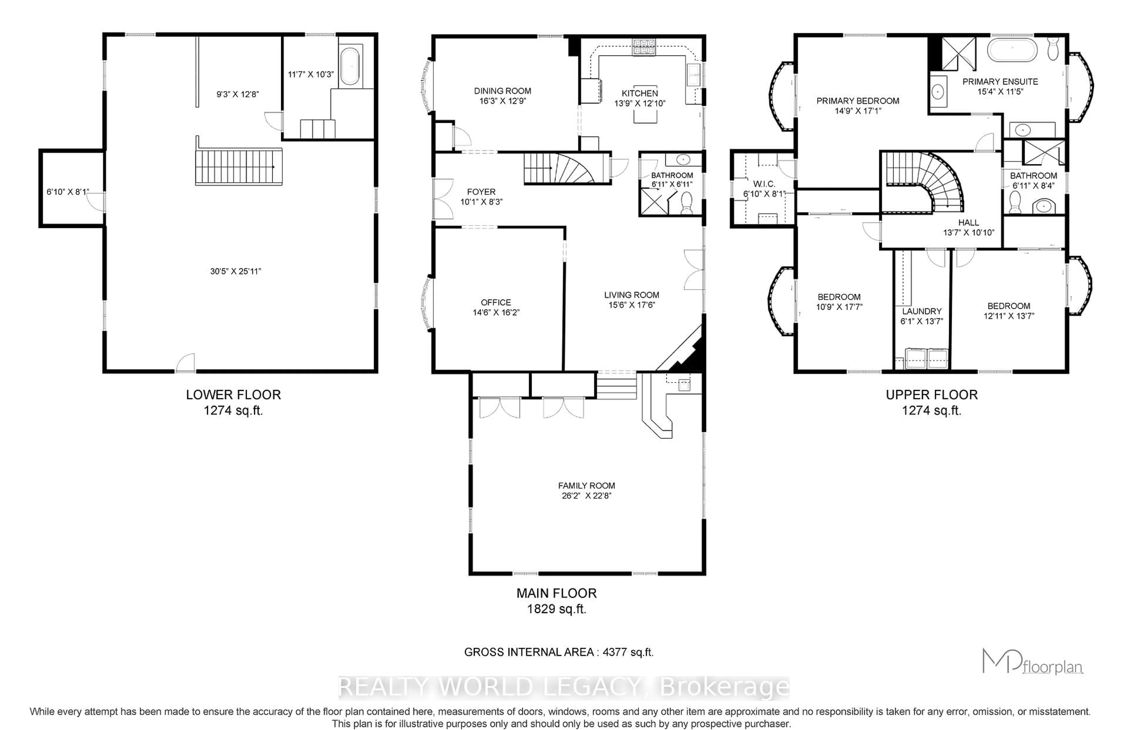Floor plan for 4313 20 Sdrd, Bradford West Gwillimbury Ontario L3Z 2A5