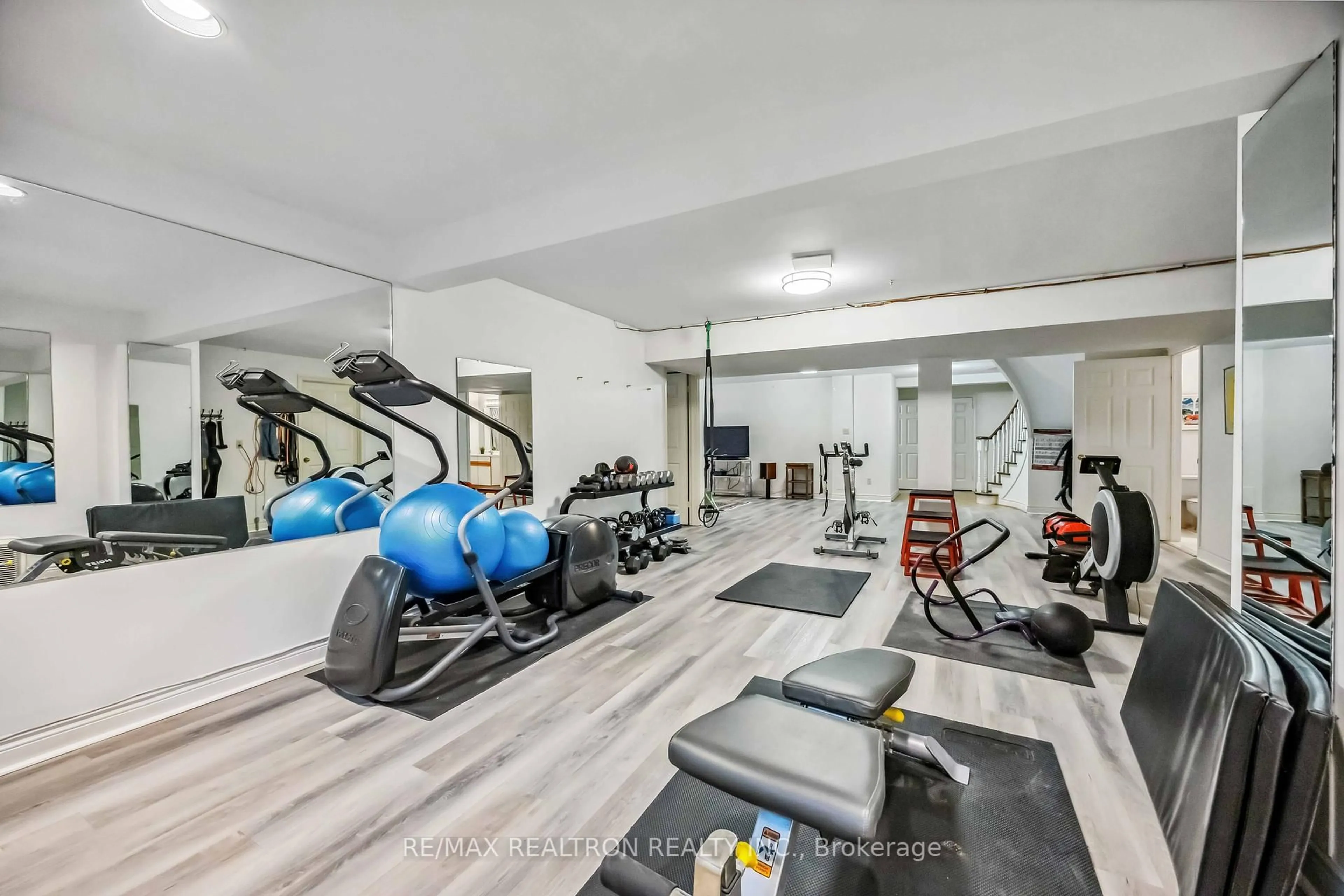 Gym or fitness room for 16 Ida St, Markham Ontario L3T 1X5