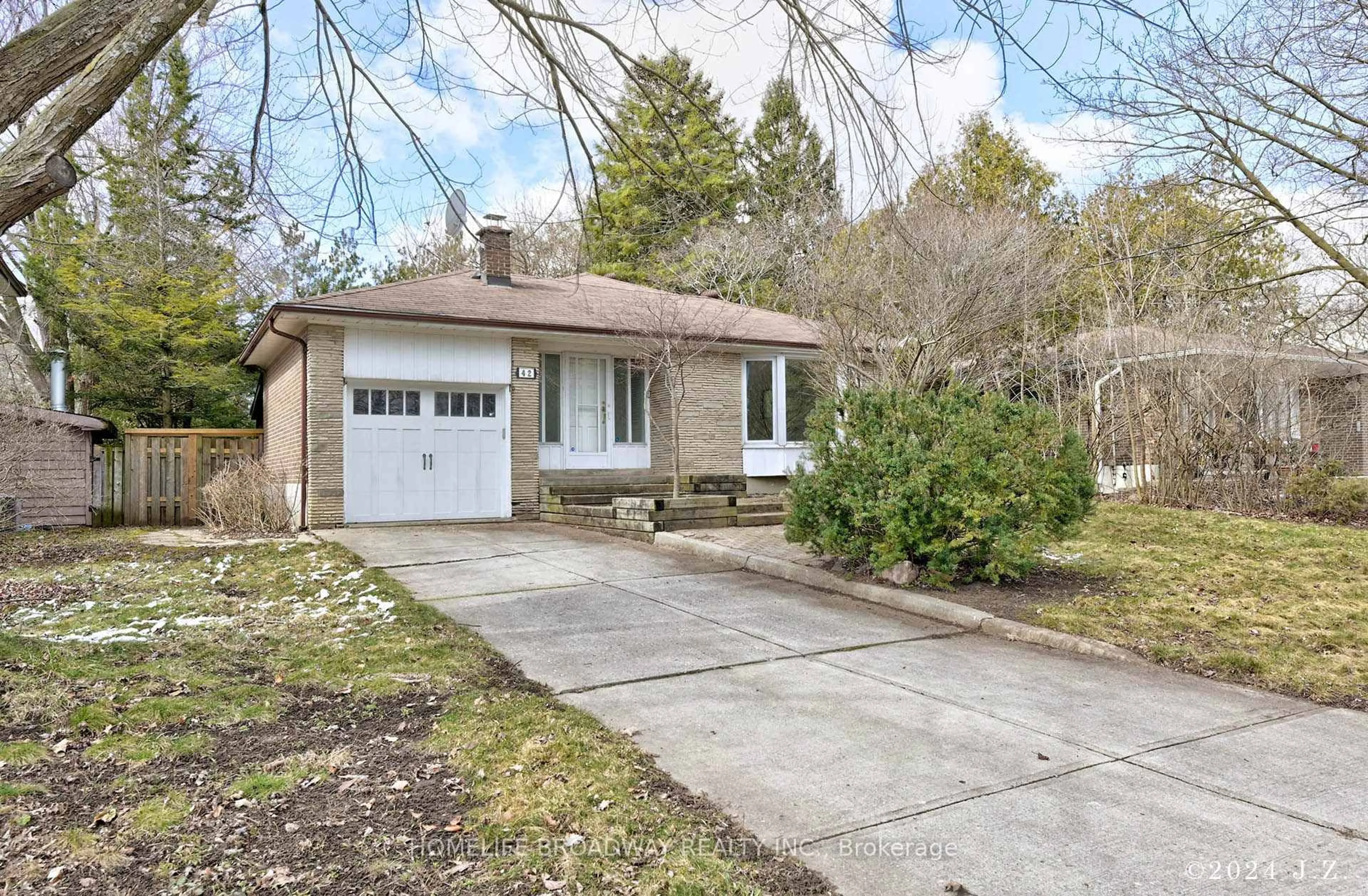 Home with brick exterior material, street for 42 Sciberras Rd, Markham Ontario L3R 2J3