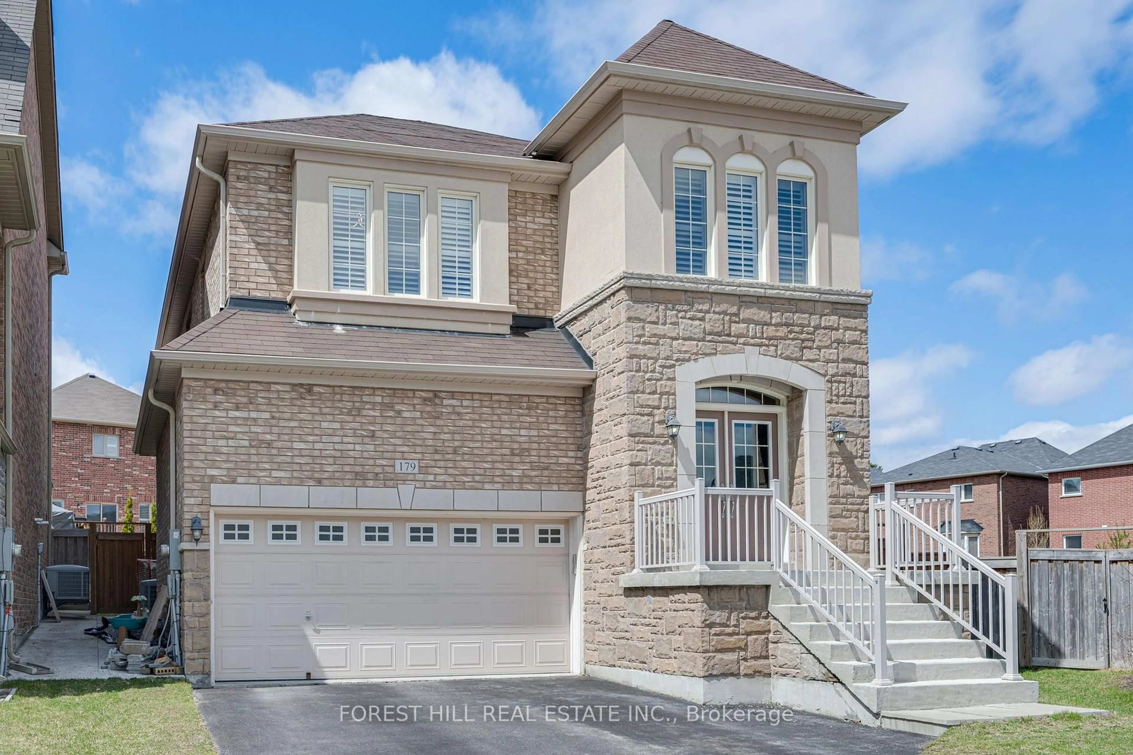 Home with brick exterior material, street for 179 Art West Ave, Newmarket Ontario L3X 0C2