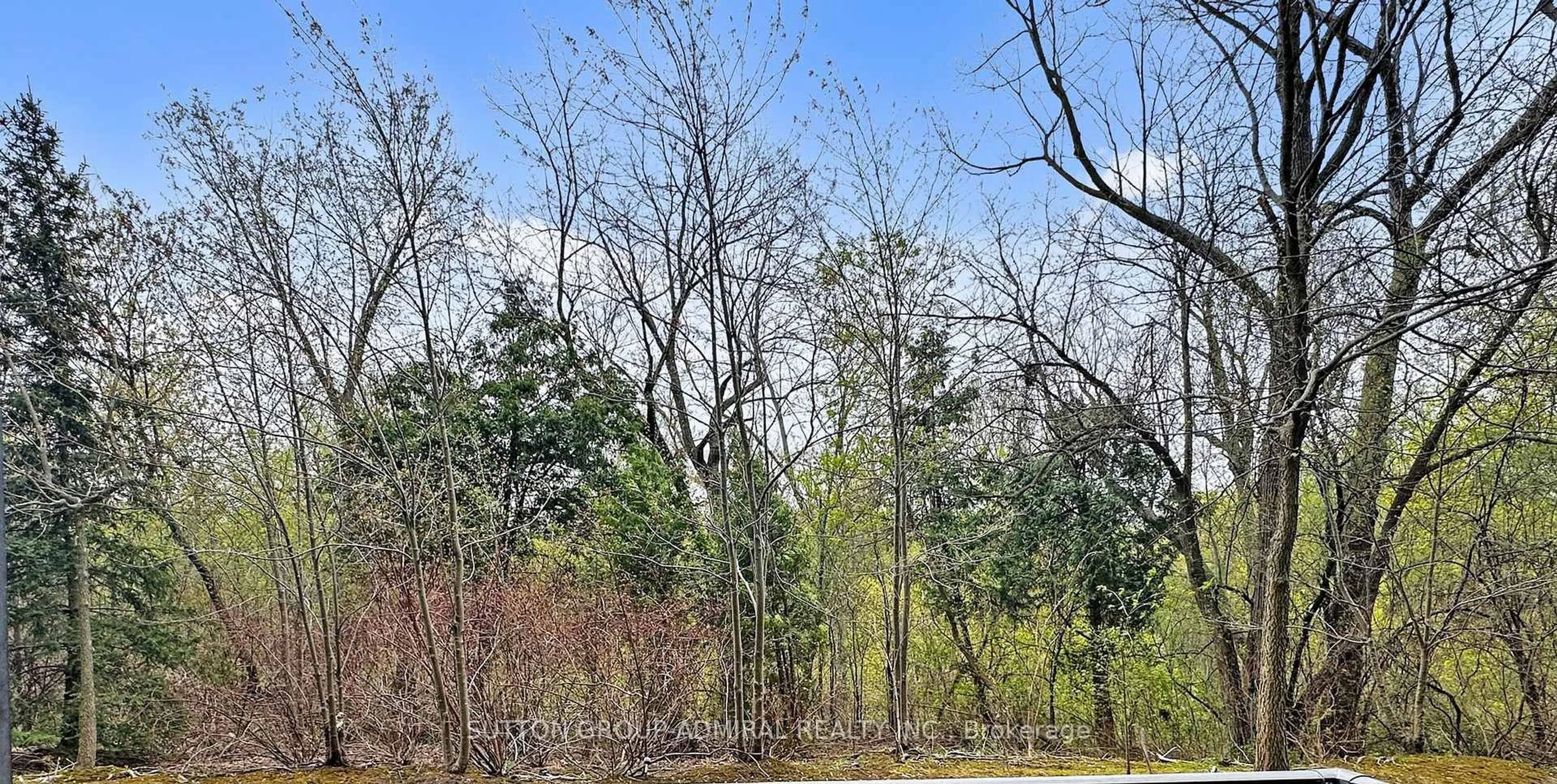 A pic from outside/outdoor area/front of a property/back of a property/a pic from drone, forest/trees view for 2 Maison Parc Crt #102, Vaughan Ontario L4J 9K4