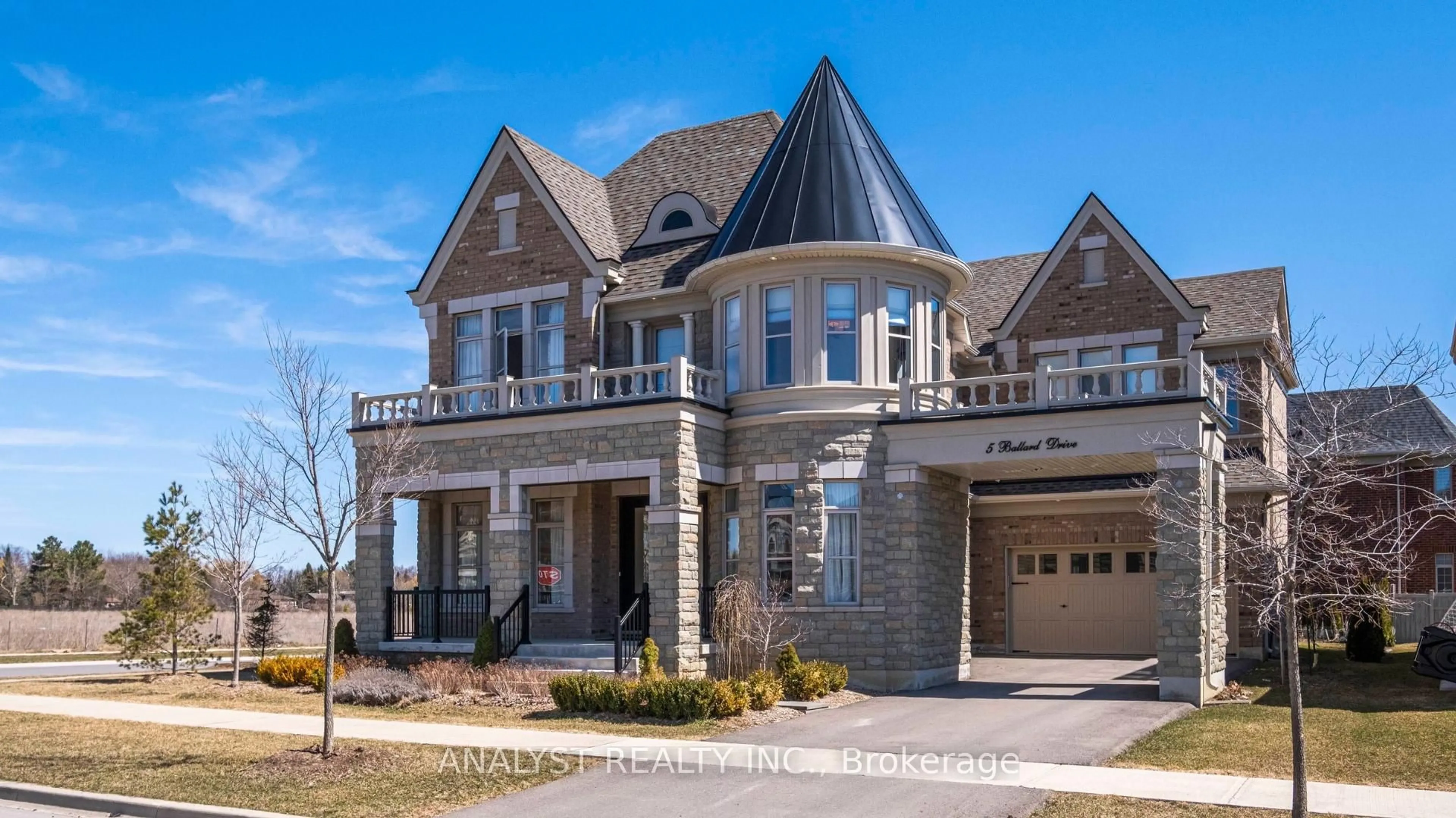 Home with brick exterior material, street for 5 Ballard Dr, King Ontario L7B 0N9