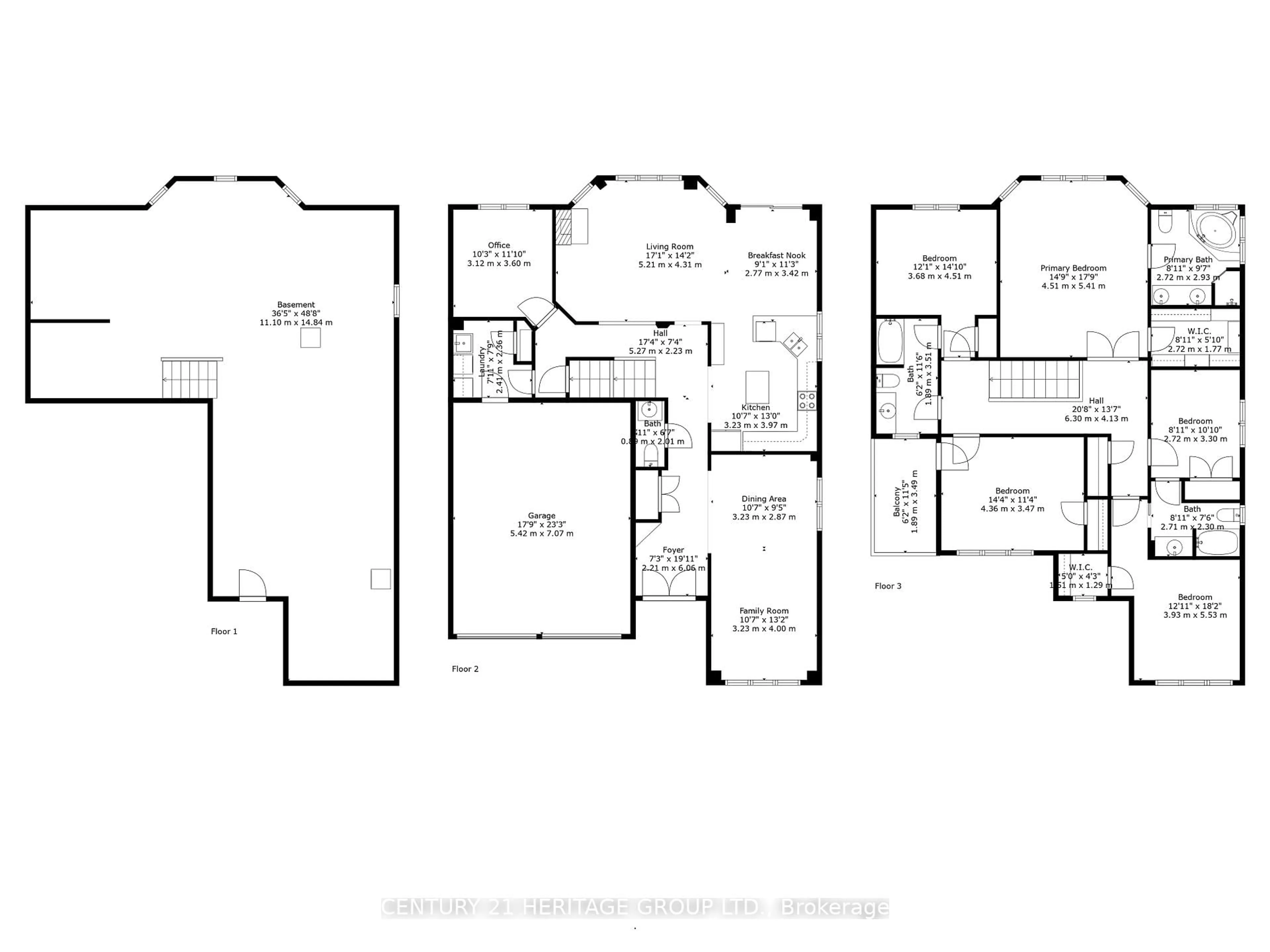 Floor plan for 10 Grand Oak Dr, Richmond Hill Ontario L4E 4E8