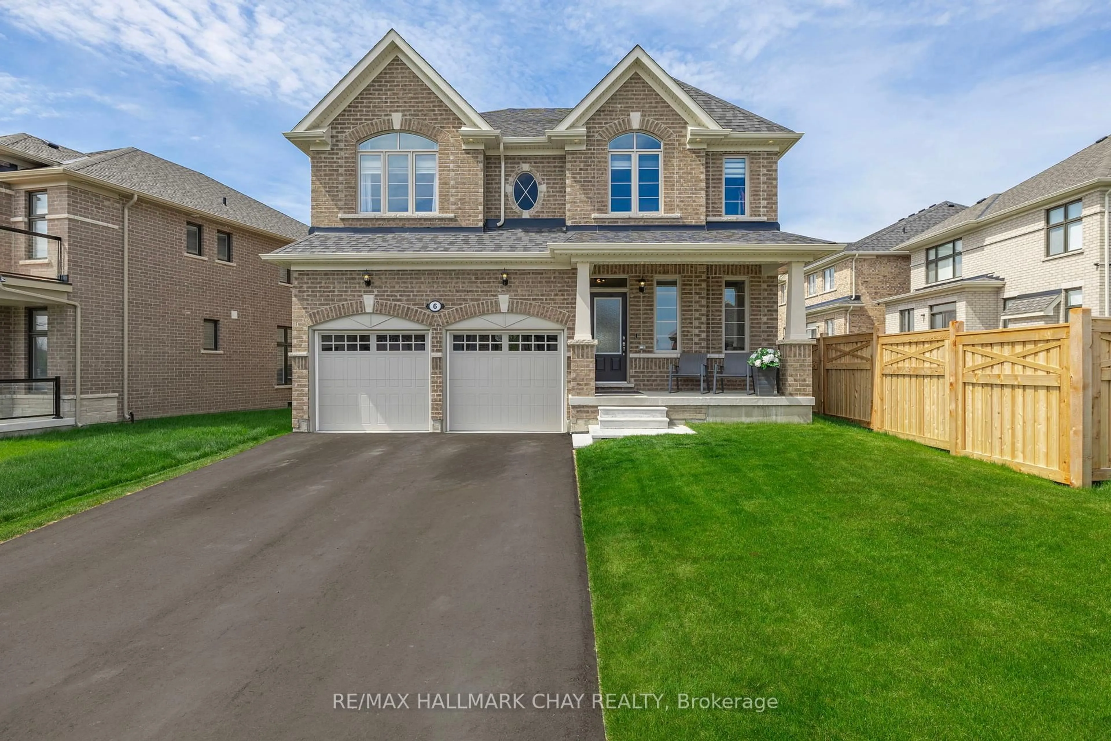 Home with brick exterior material, street for 6 John Dallimore Dr, Georgina Ontario L4P 0S6