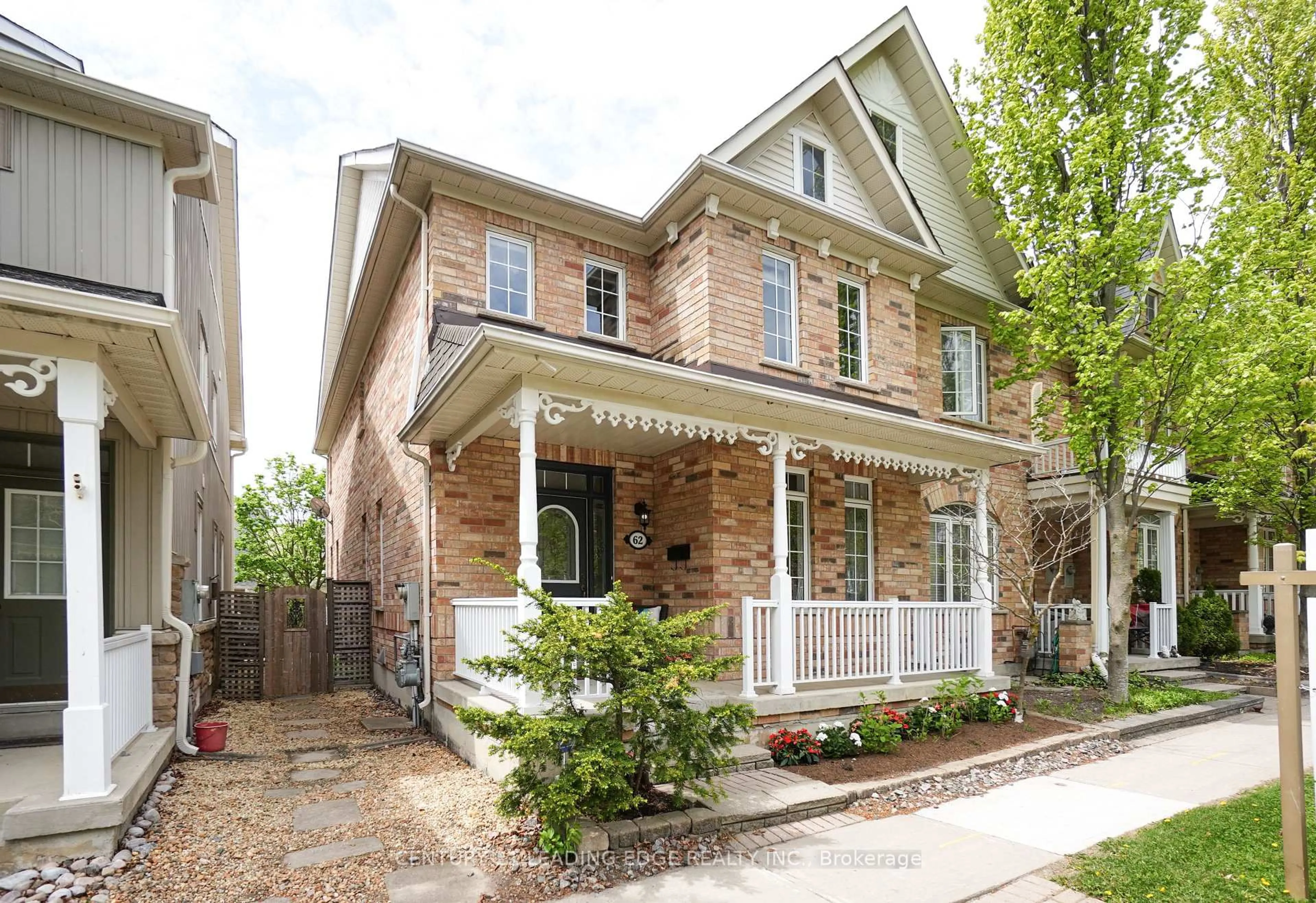 Home with brick exterior material, street for 62 Dancer's Dr, Markham Ontario L6C 2A8