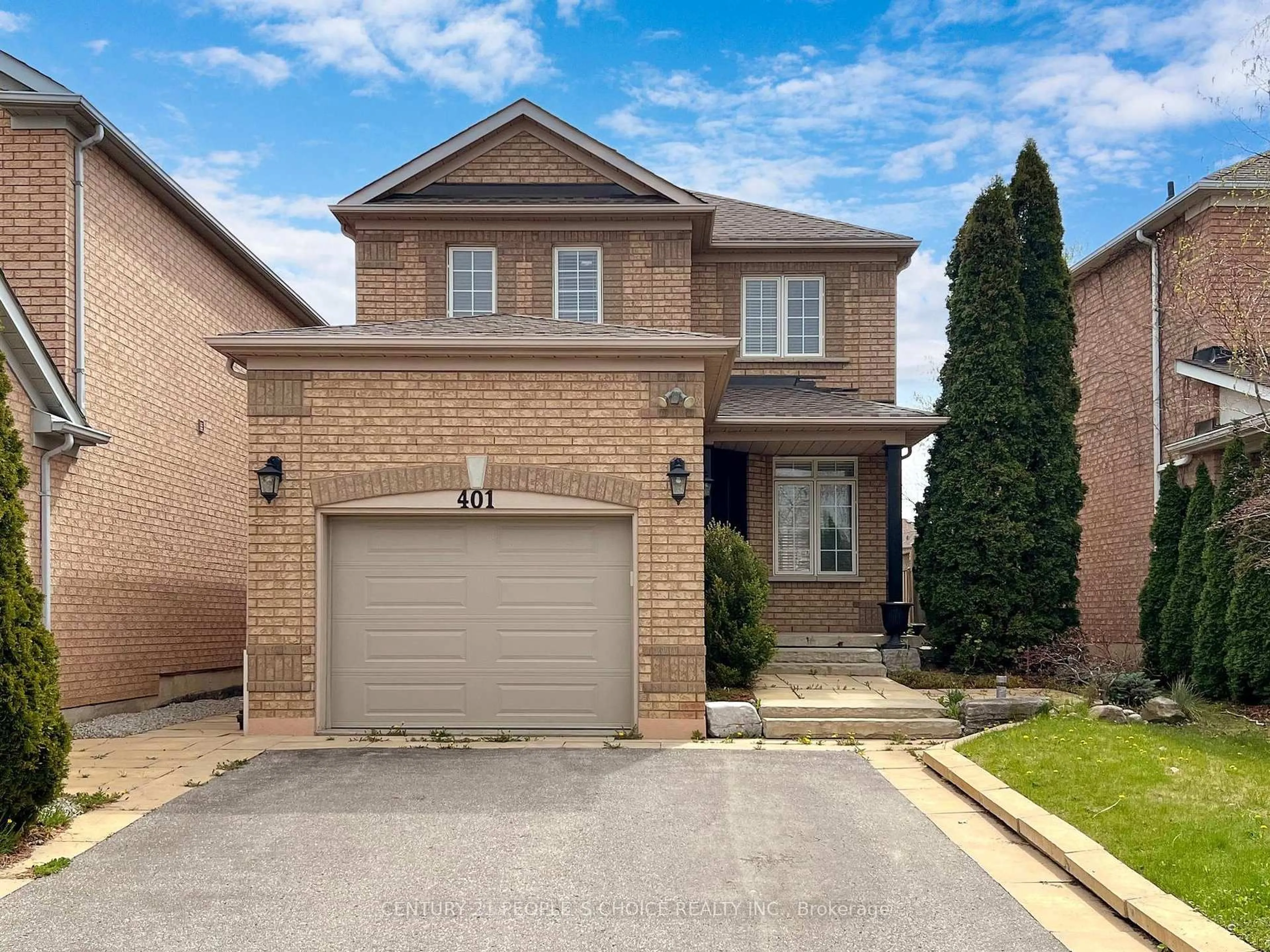 Home with brick exterior material, street for 401 Cranston Park Ave, Vaughan Ontario L6A 2R8