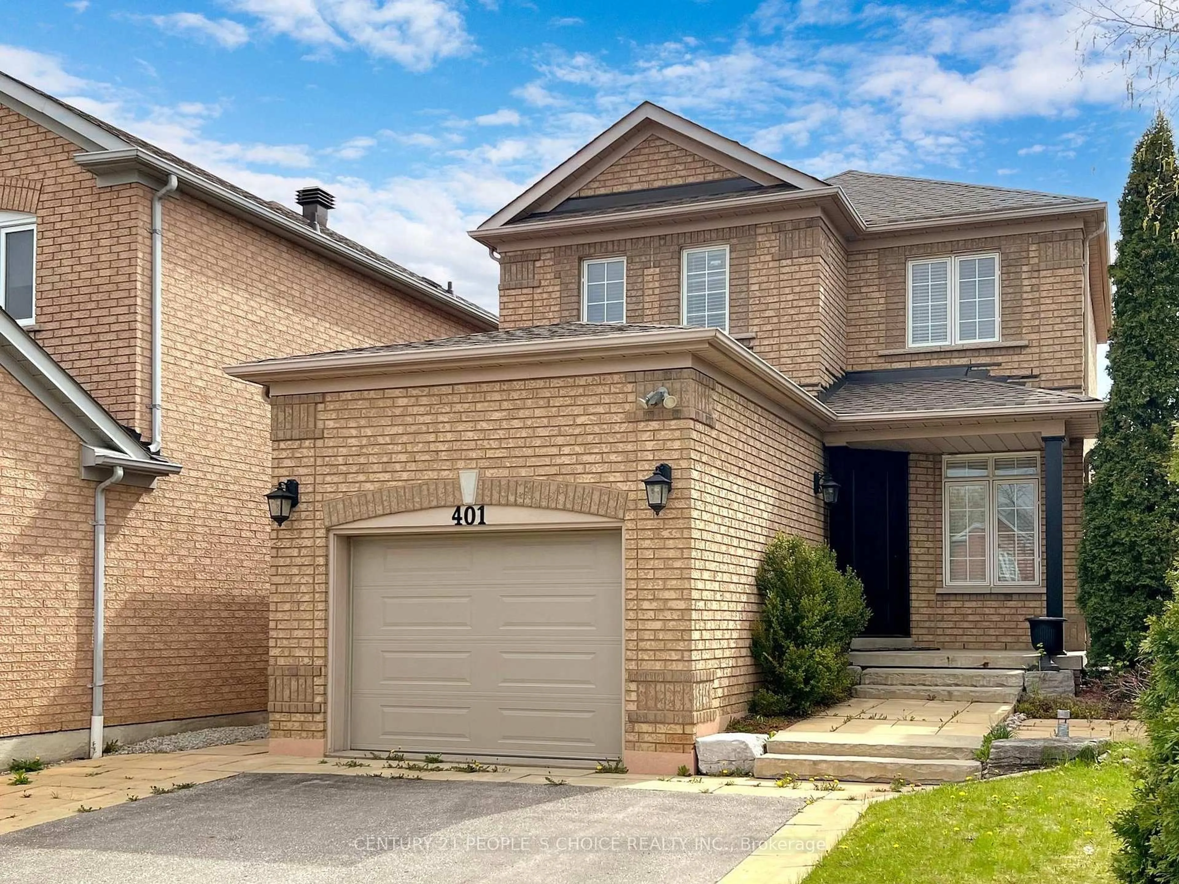 Home with brick exterior material, street for 401 Cranston Park Ave, Vaughan Ontario L6A 2R8