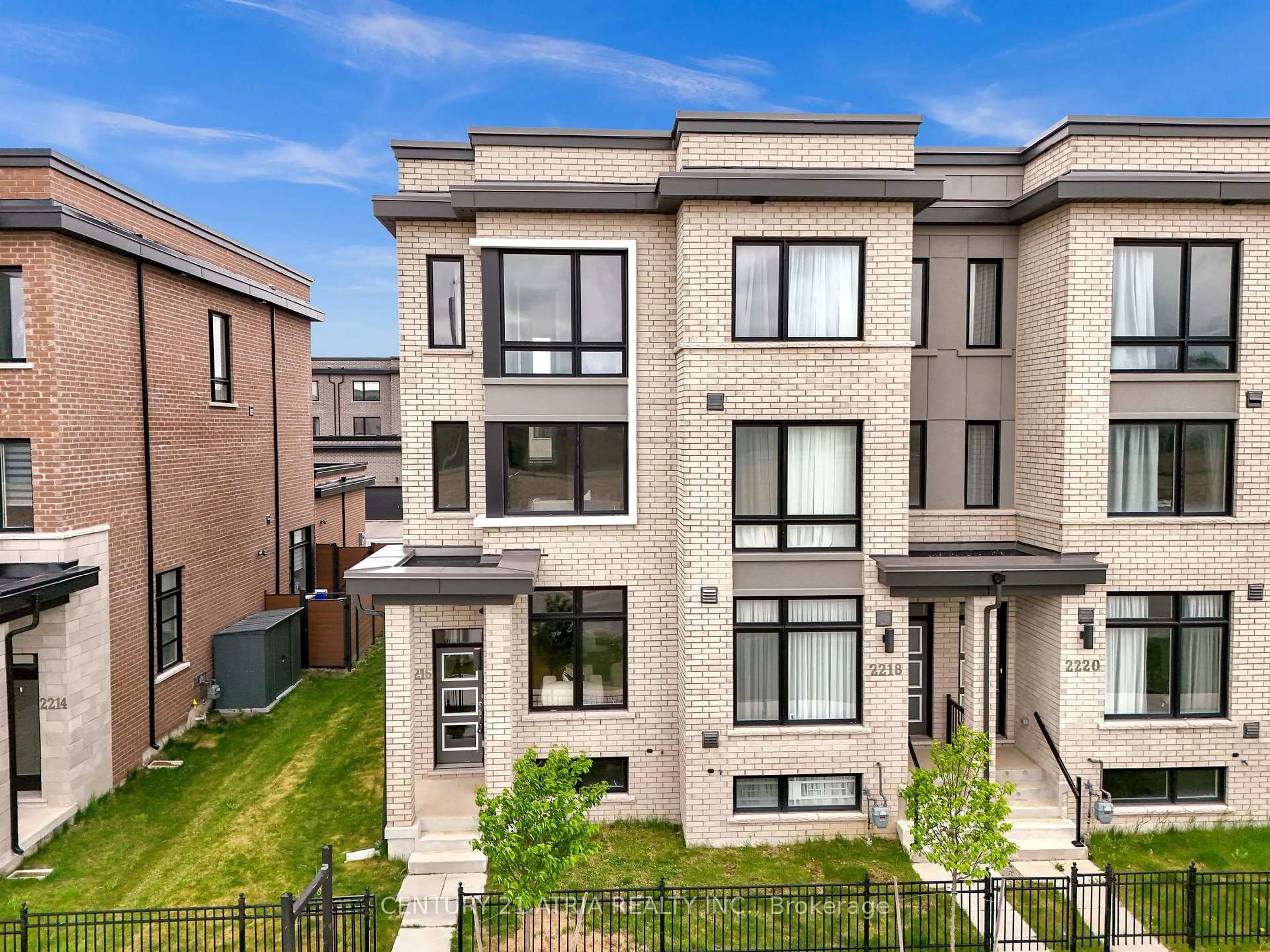 Home with brick exterior material, street for 2216 donald cousens Pkwy, Markham Ontario L0H 1J0