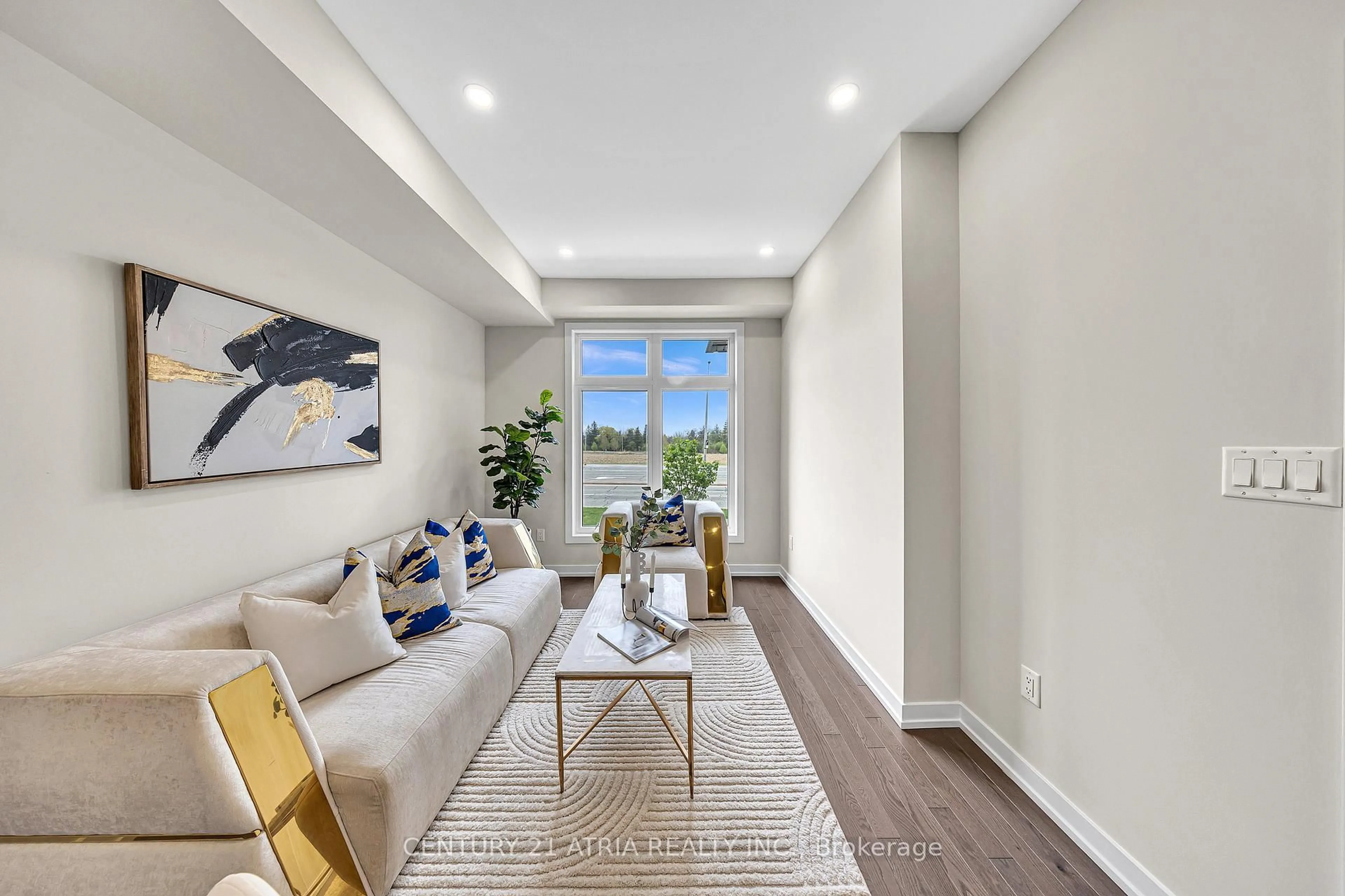 Living room with furniture, unknown for 2216 donald cousens Pkwy, Markham Ontario L0H 1J0