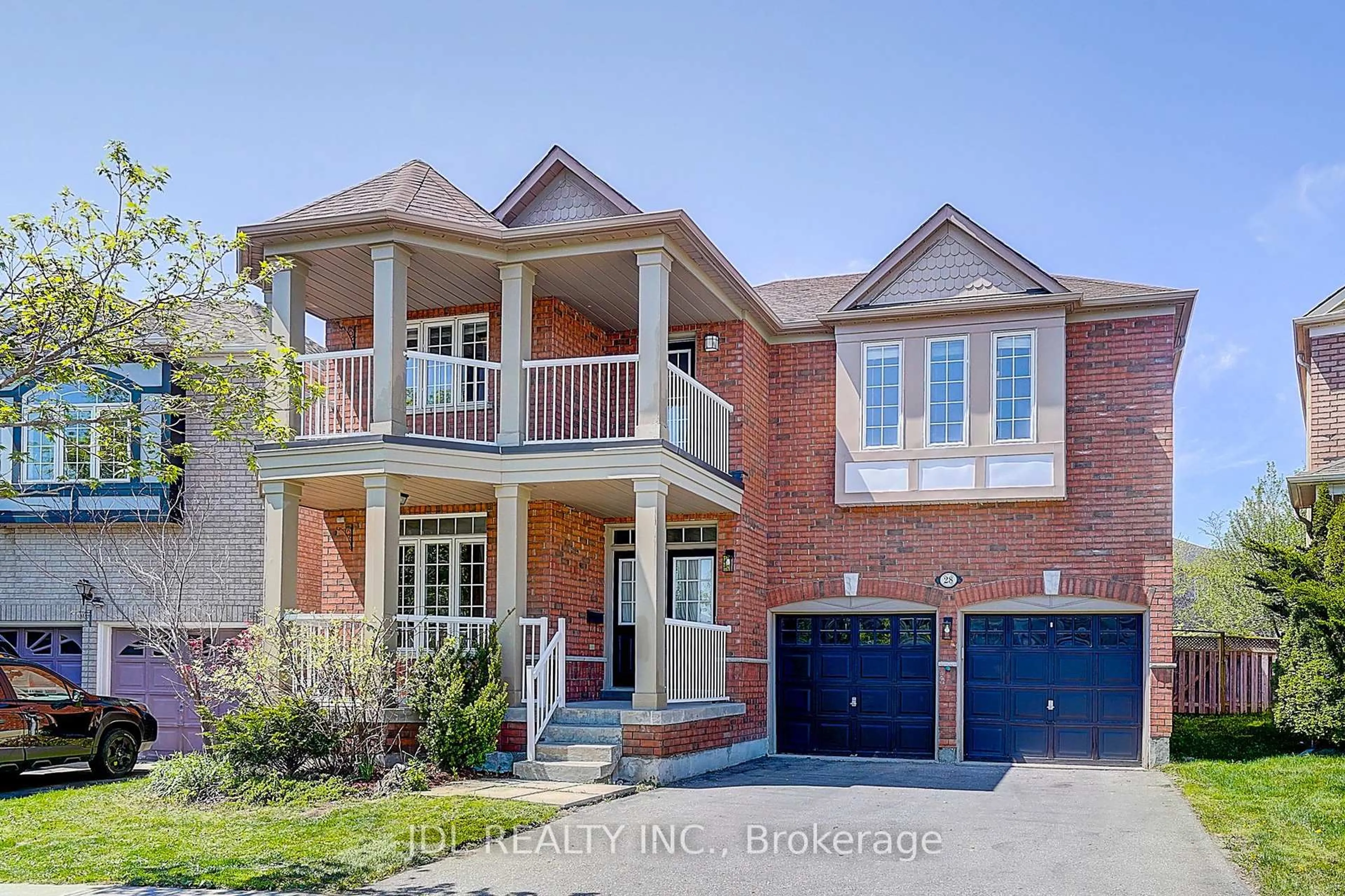 Home with brick exterior material, street for 28 Emery Hill Blvd, Markham Ontario L6C 2W7
