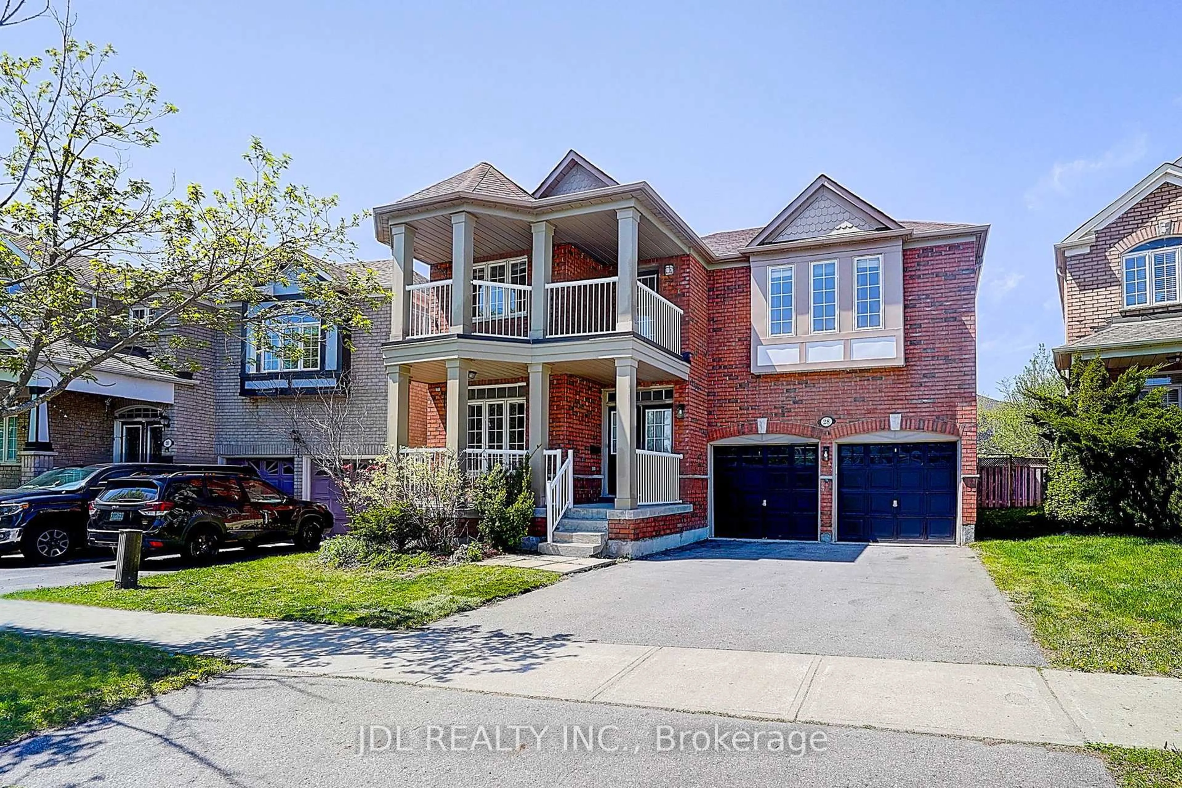 Home with brick exterior material, street for 28 Emery Hill Blvd, Markham Ontario L6C 2W7