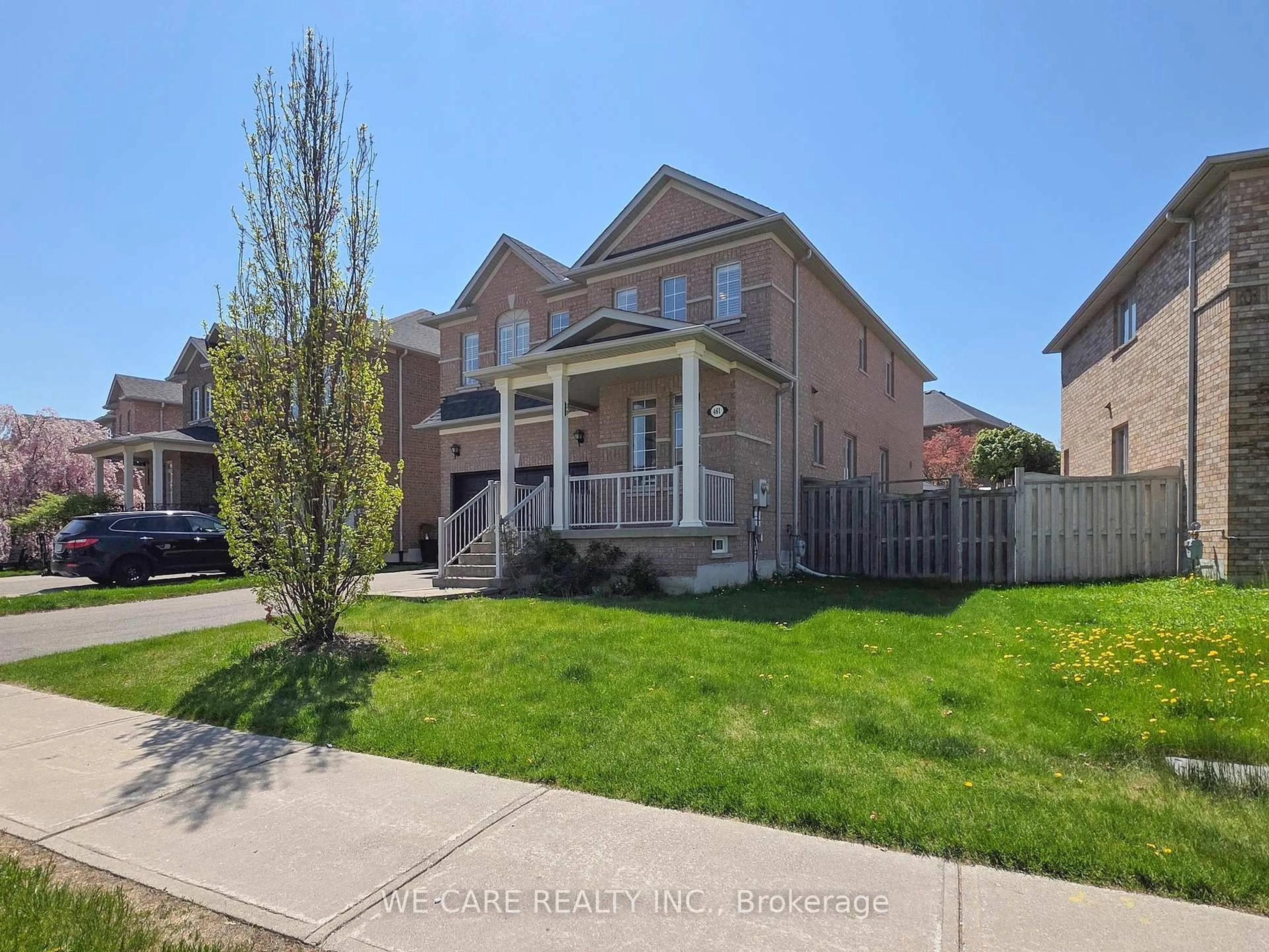 Home with brick exterior material, street for 461 Autumn Hill Blvd, Vaughan Ontario L4J 9B8
