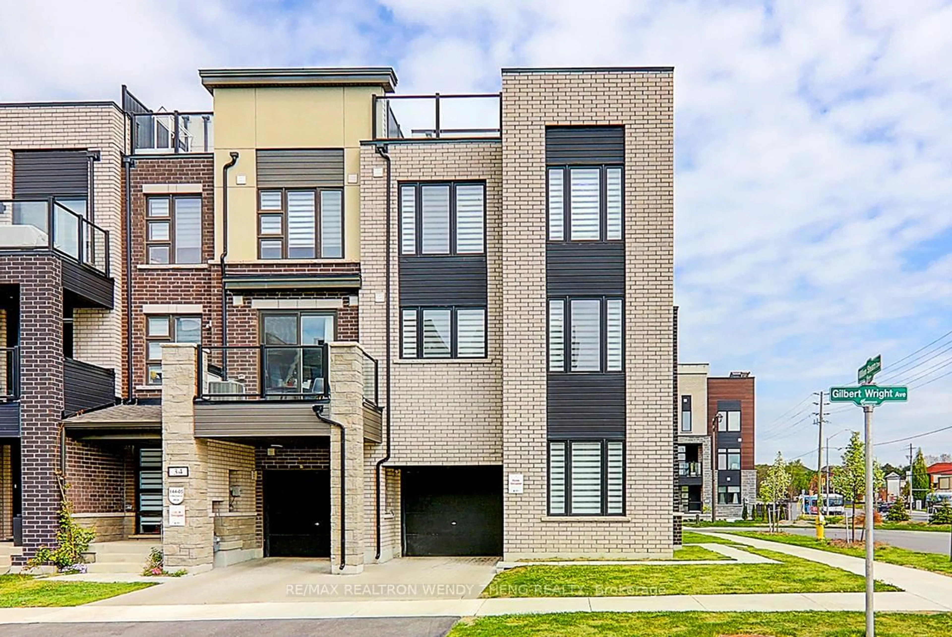 Home with brick exterior material, street for 36 GILBERT WRIGHT Ave, Markham Ontario L6C 3J4