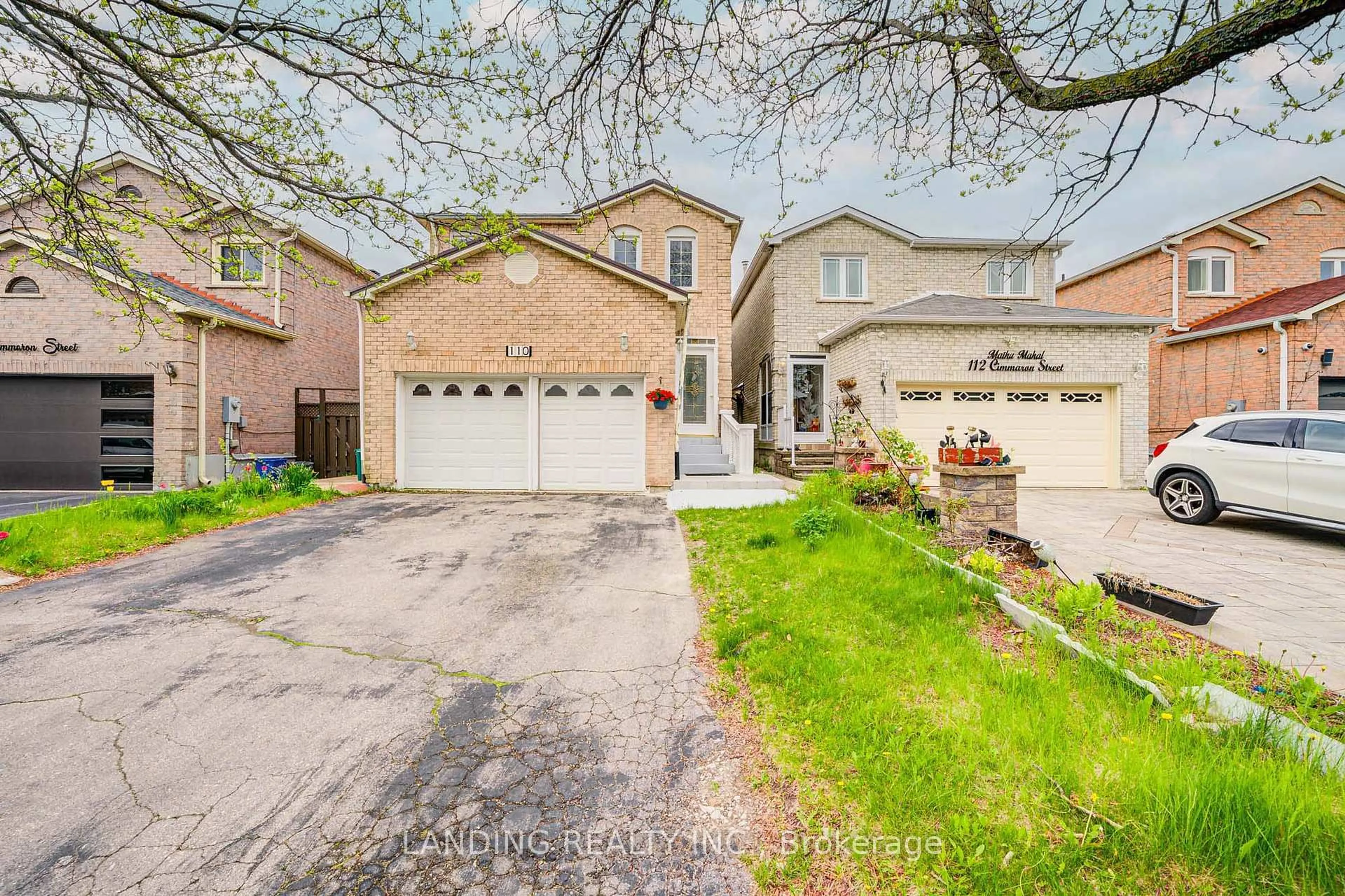 Home with brick exterior material, street for 110 Cimmaron St, Markham Ontario L3S 2G7