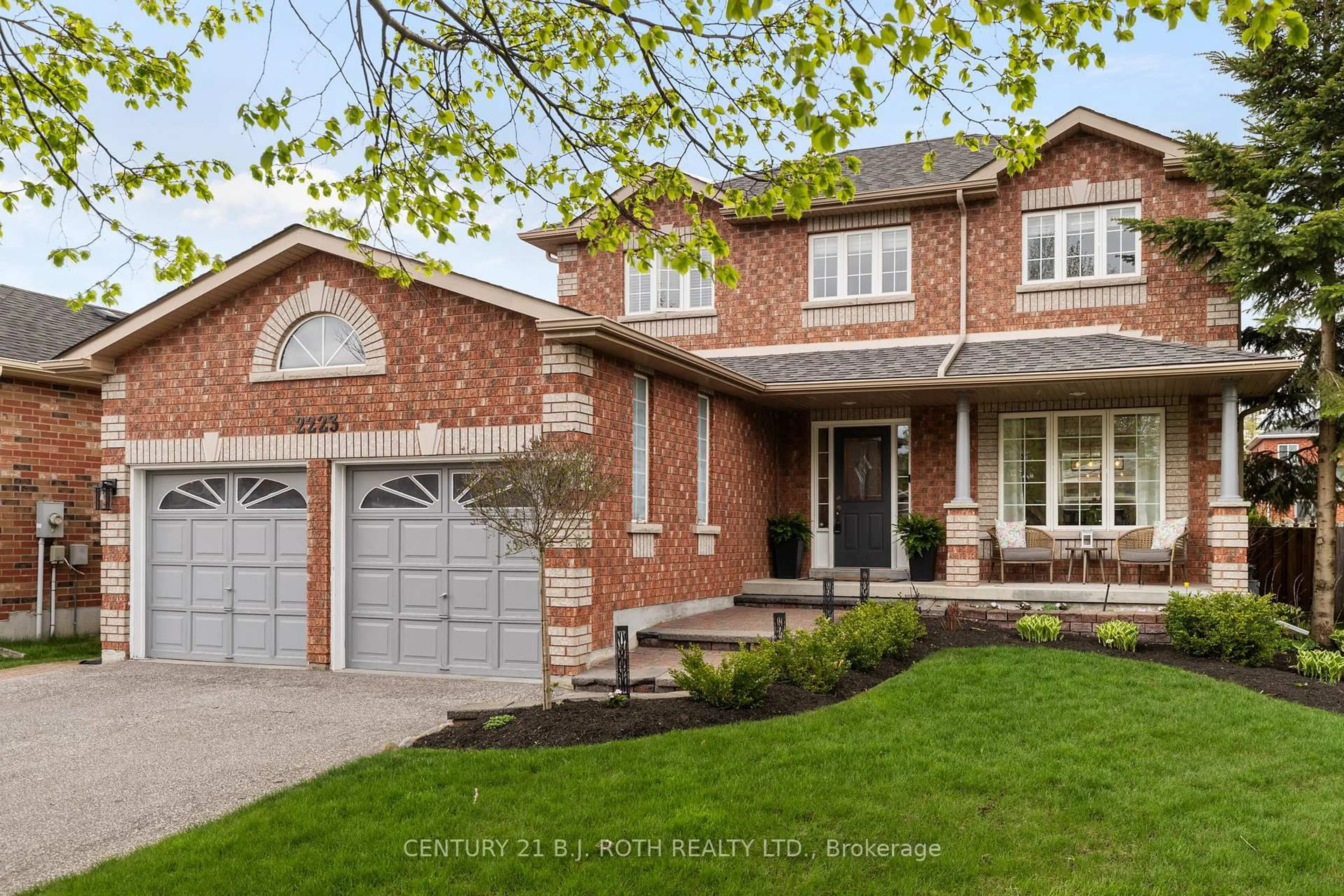 Home with brick exterior material, street for 2223 JACK Cres, Innisfil Ontario L9S 2C7