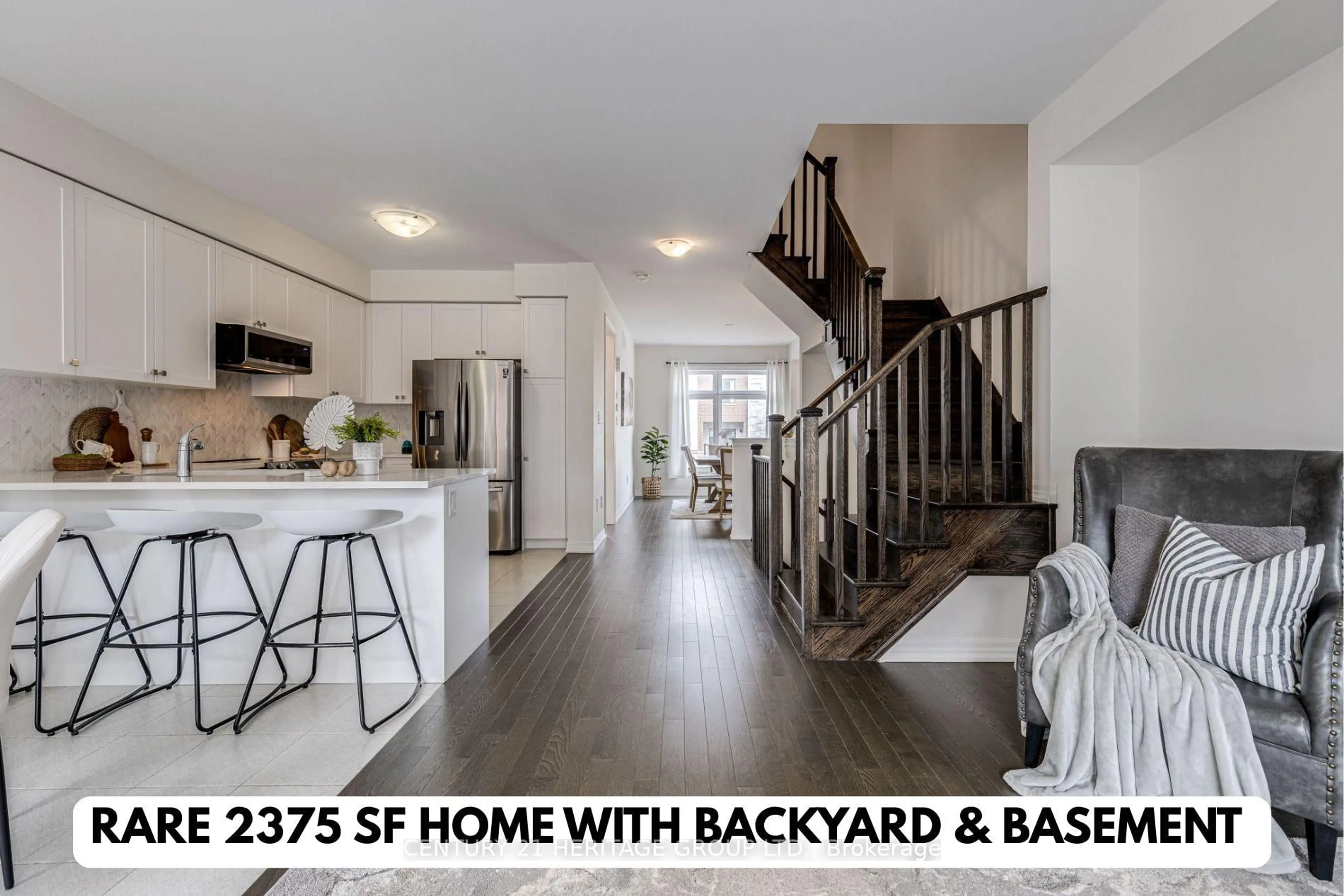 Open concept kitchen, unknown for 57 Delano Way, Newmarket Ontario L3X 0L4