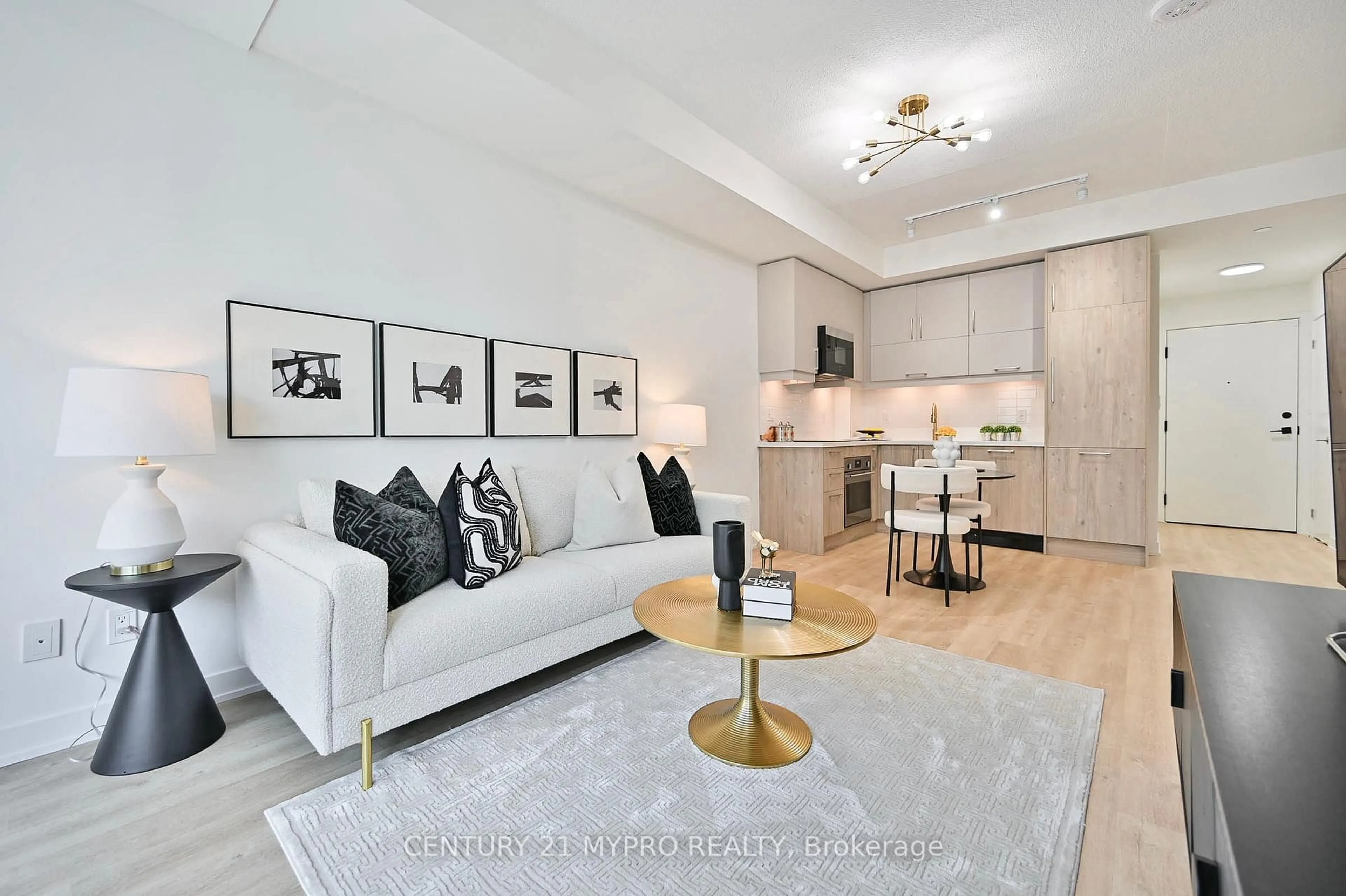 Living room with furniture, unknown for 38 Simcoe Prom #516C, Markham Ontario L6G 0H7