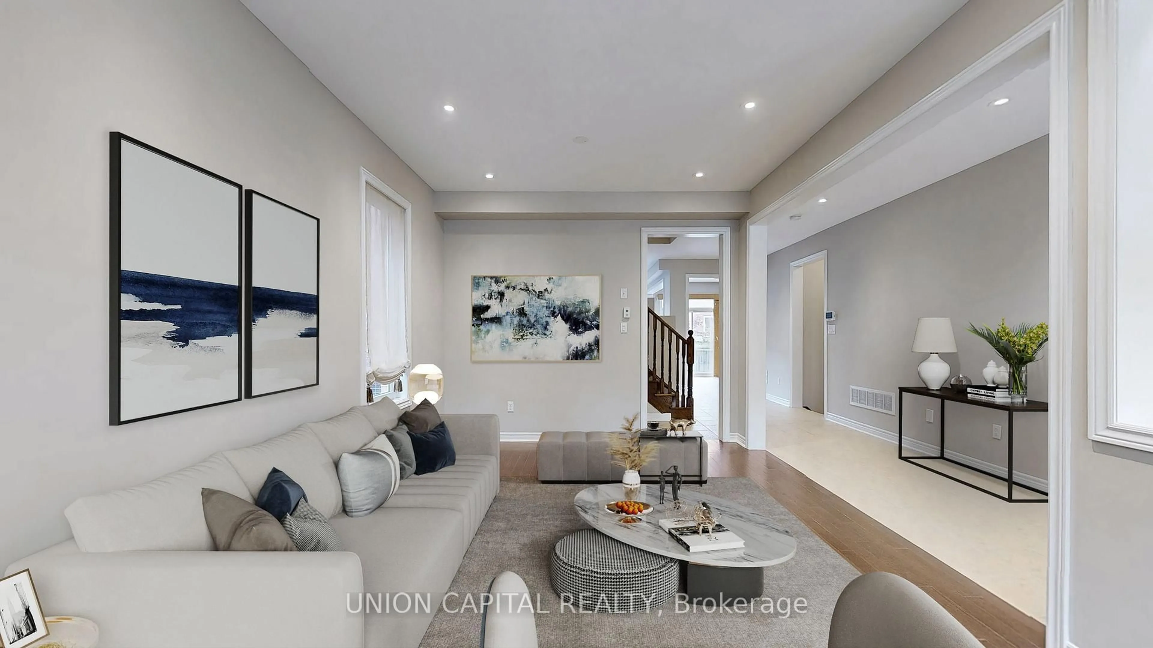 Living room with furniture, unknown for 28 Silkgrove Terr, Markham Ontario L6E 1P7