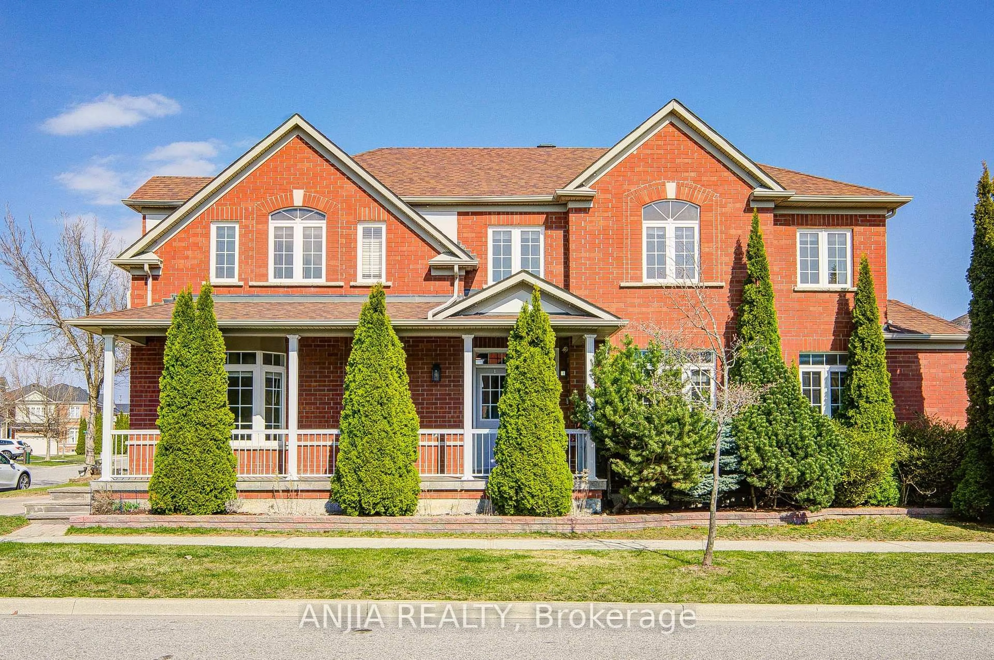 Home with brick exterior material, street for 1 Outlook Terrace Dr, Markham Ontario L6E 1K1