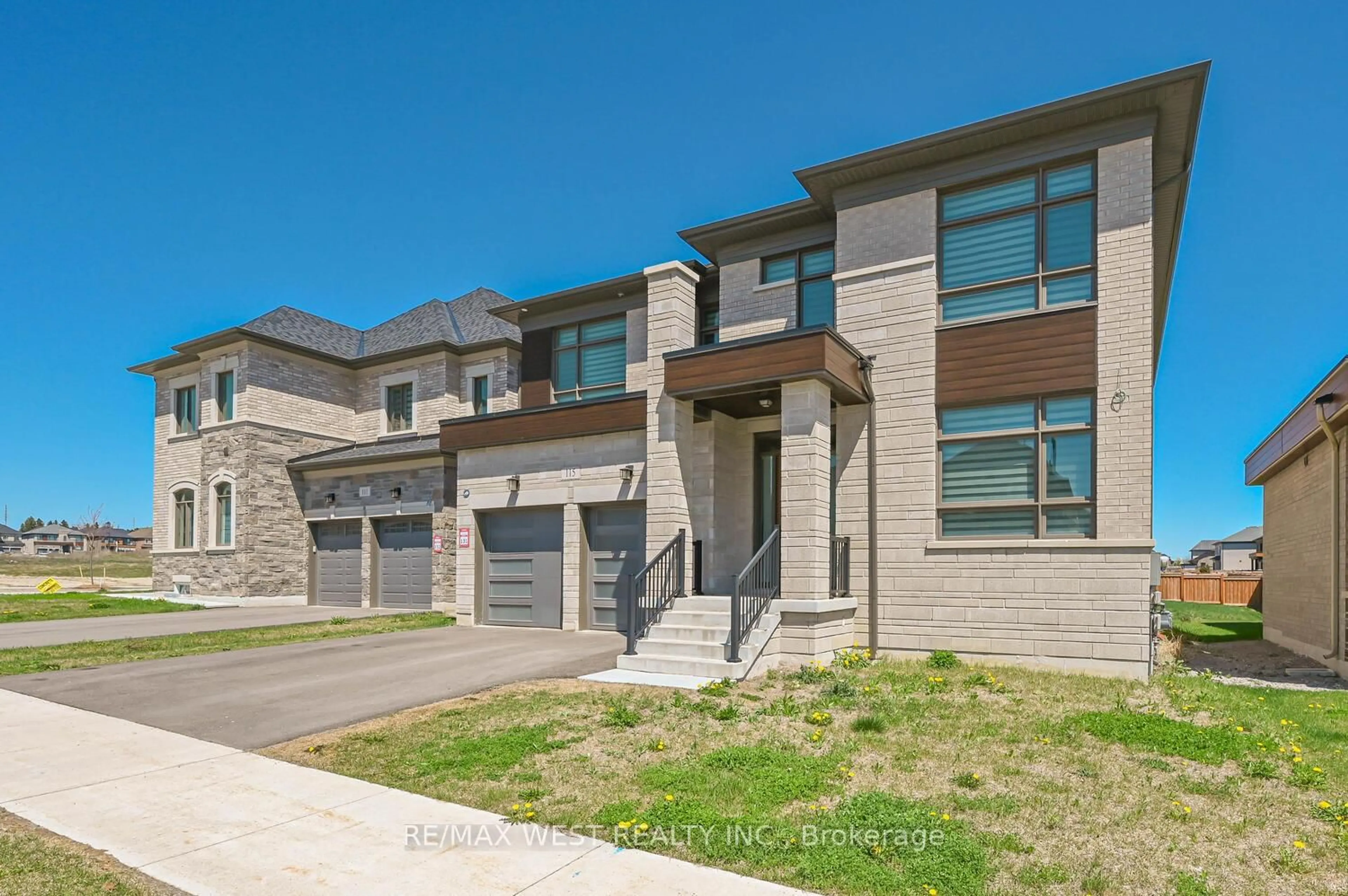 Home with brick exterior material, street for 115 Ballantyne Dr, Vaughan Ontario L3L 0E8