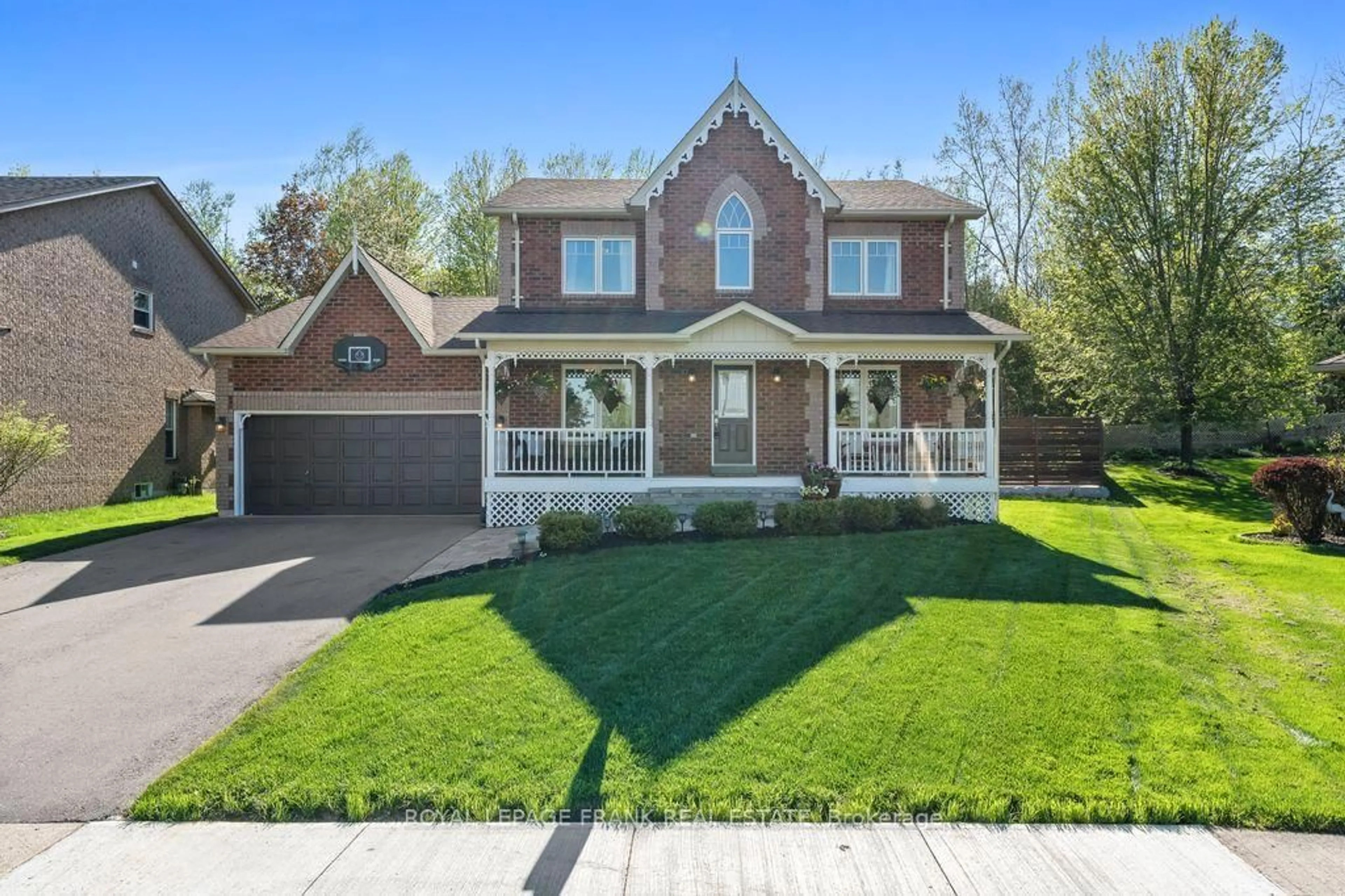 Home with brick exterior material, street for 20 Galloway Cres, Uxbridge Ontario L9P 1W8