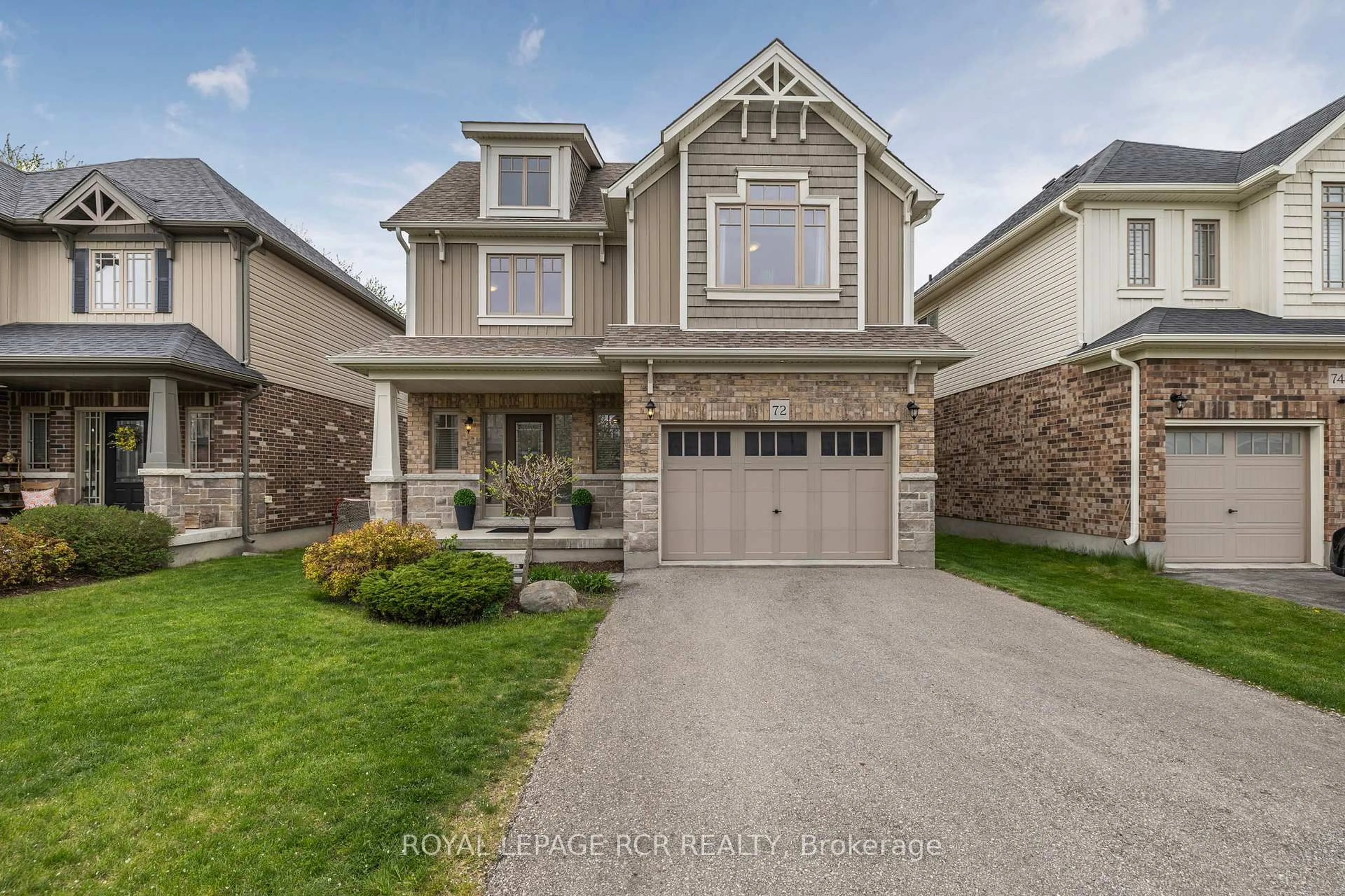 Home with brick exterior material, street for 72 Carleton Tr, New Tecumseth Ontario L0G 1A0