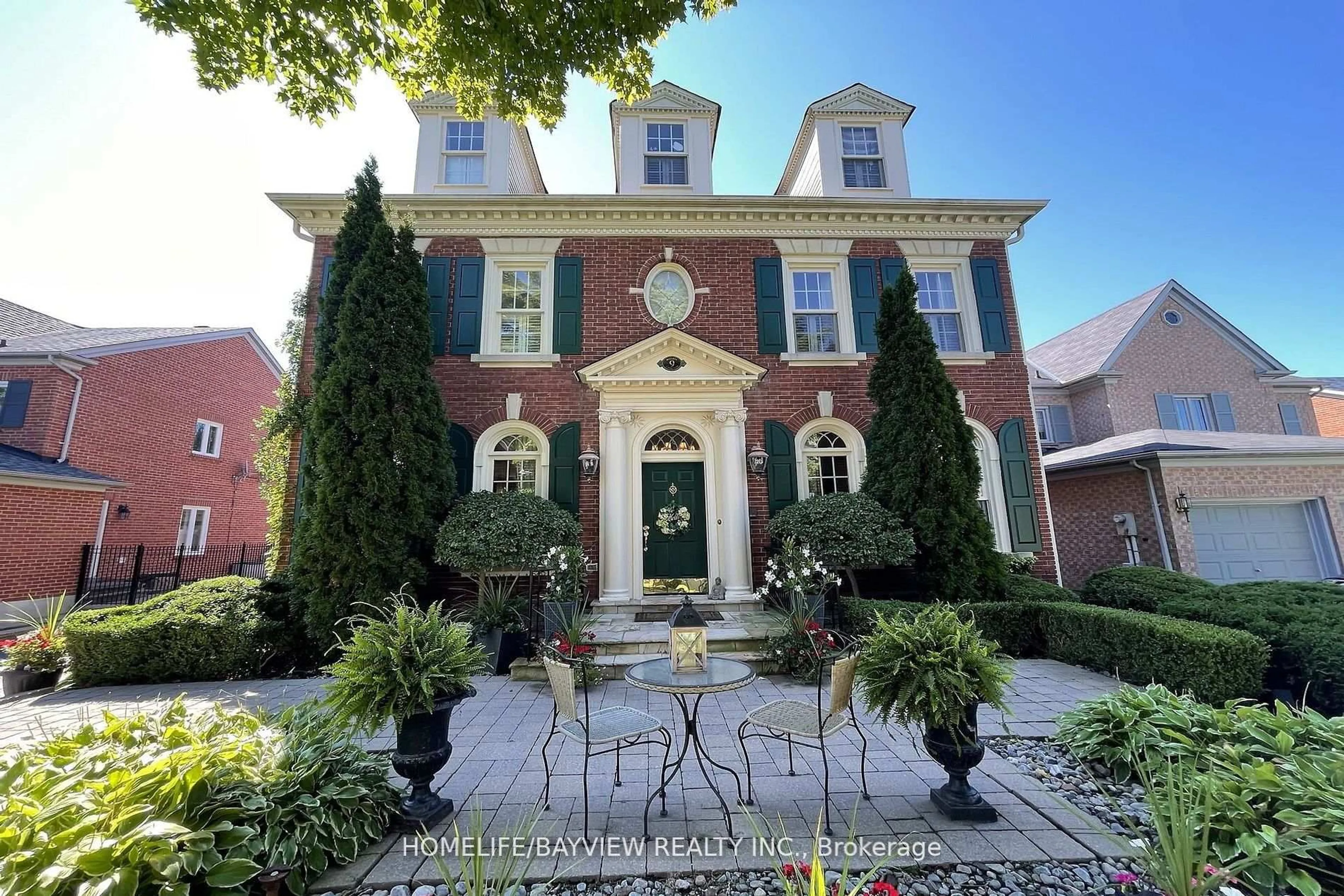 Home with brick exterior material, street for 9 Willett Cres, Richmond Hill Ontario L4C 7W4