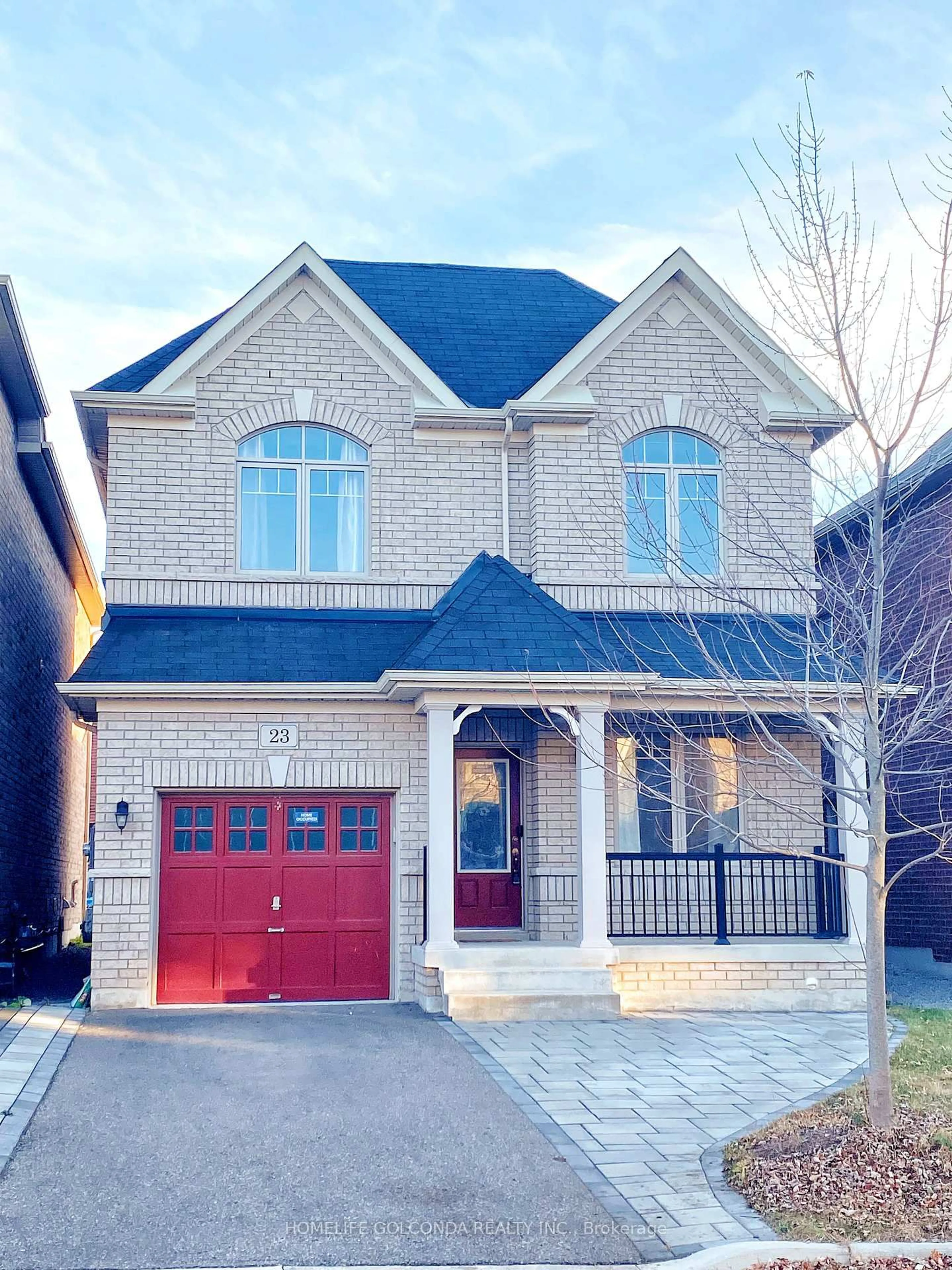 Home with brick exterior material, street for 23 Foxberry Rd, East Gwillimbury Ontario L9N 0P6