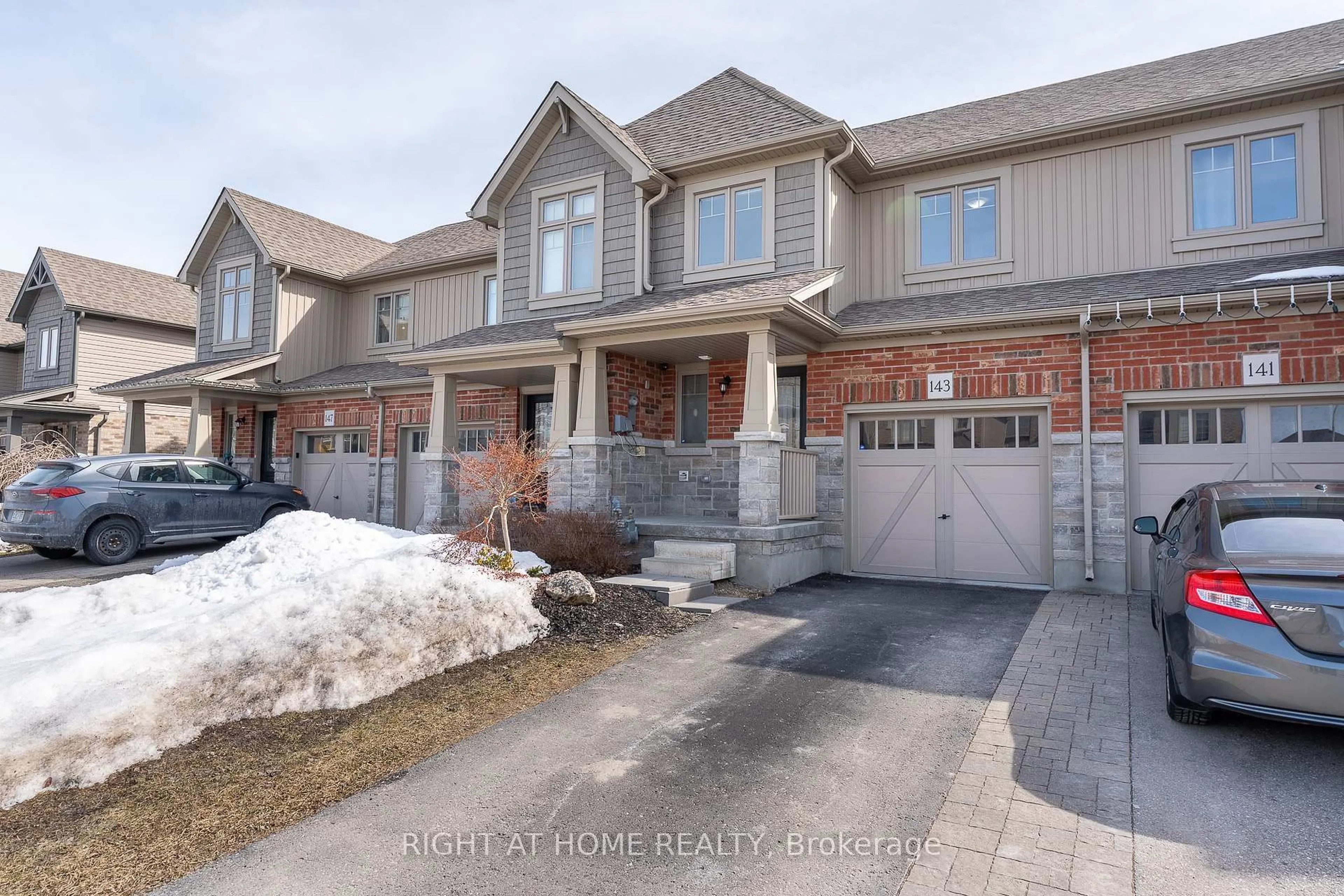 Home with brick exterior material, street for 143 Hutchinson Dr, New Tecumseth Ontario L9R 0P9