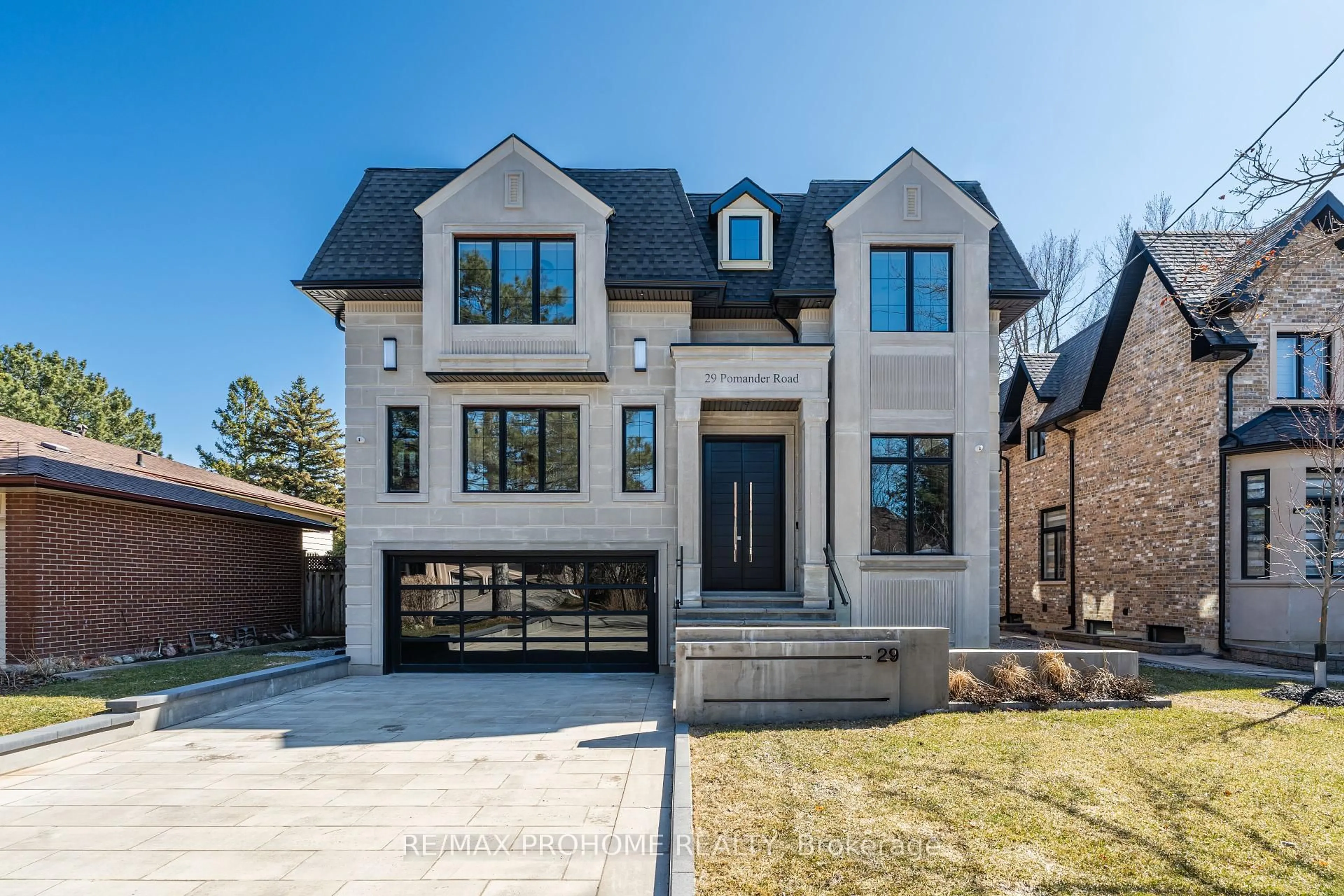Home with brick exterior material, street for 29 Pomander Rd, Markham Ontario L3R 1X5