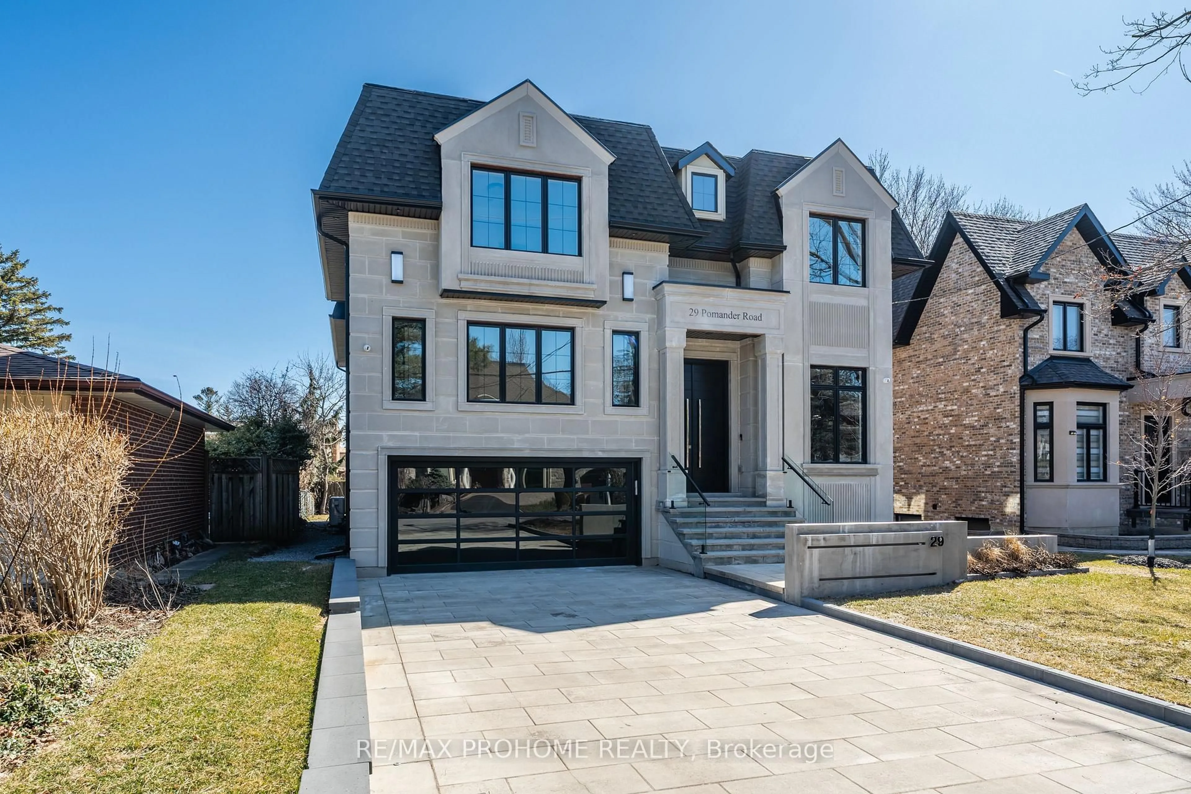 Home with brick exterior material, street for 29 Pomander Rd, Markham Ontario L3R 1X5