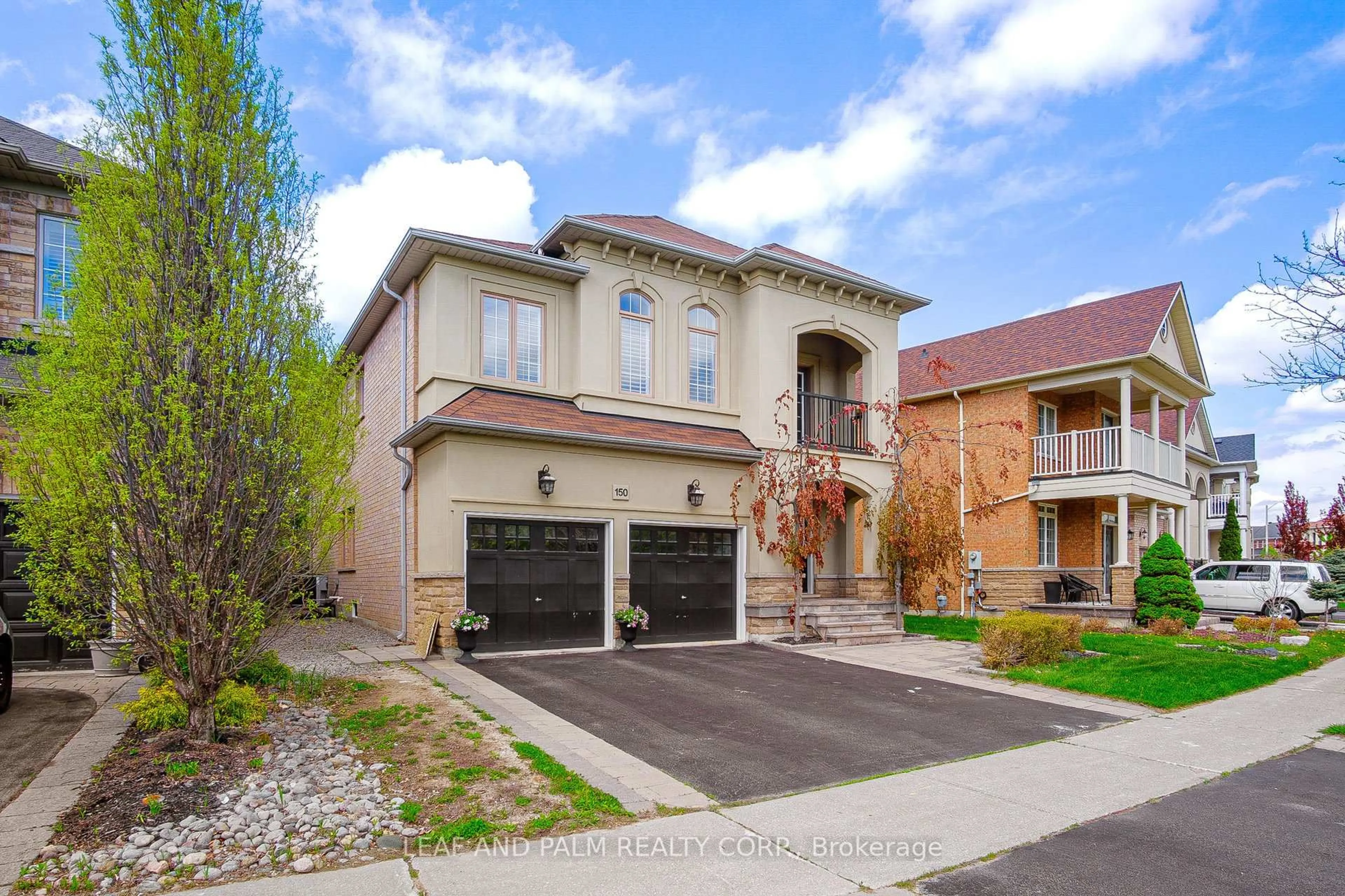 Home with brick exterior material, street for 150 Peak Point Blvd, Vaughan Ontario L6A 0C1